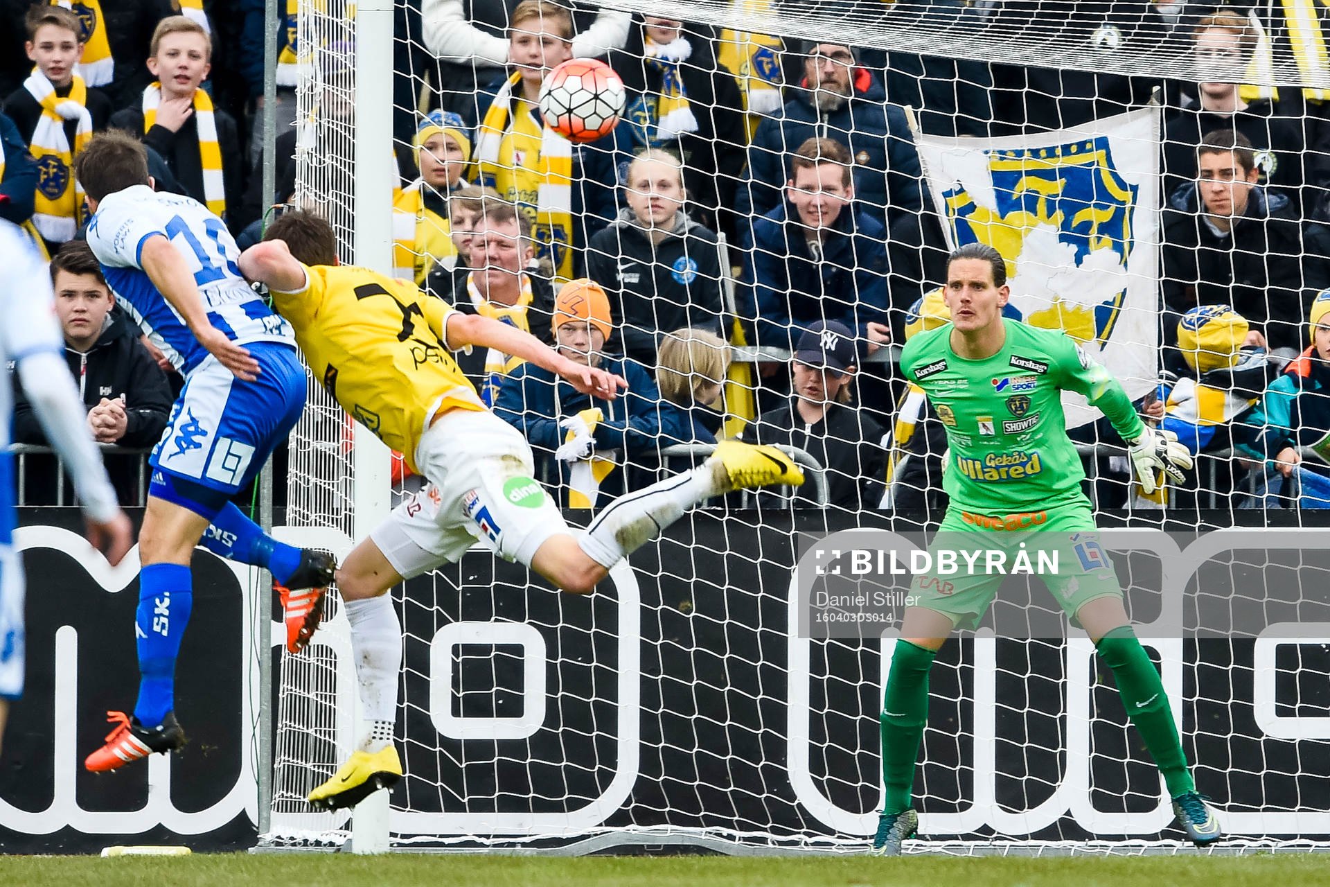 IFK Göteborgs Tobias Hysén med målchans mot Falkenbergs