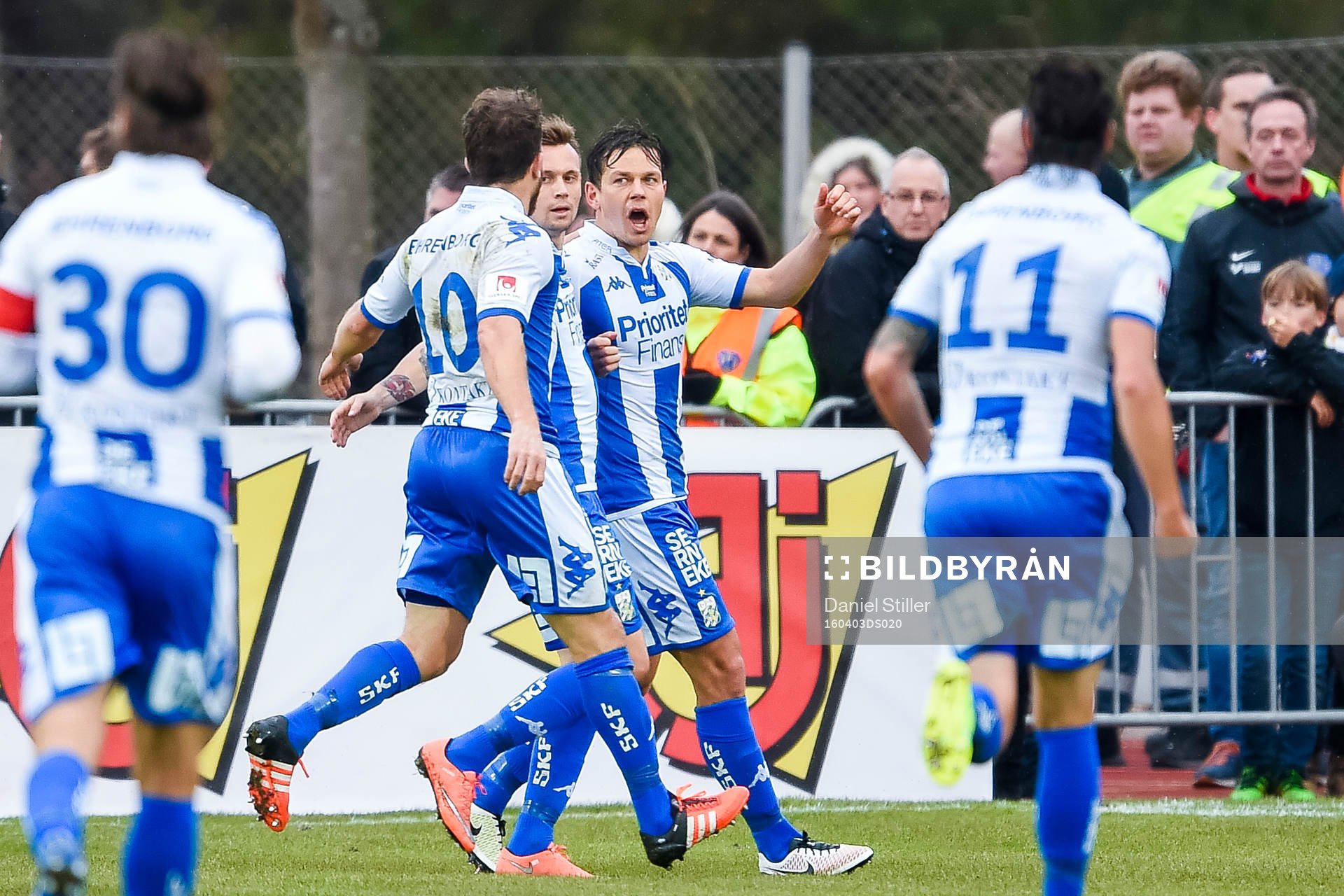 IFK Göteborgs Mads Albeck jublar