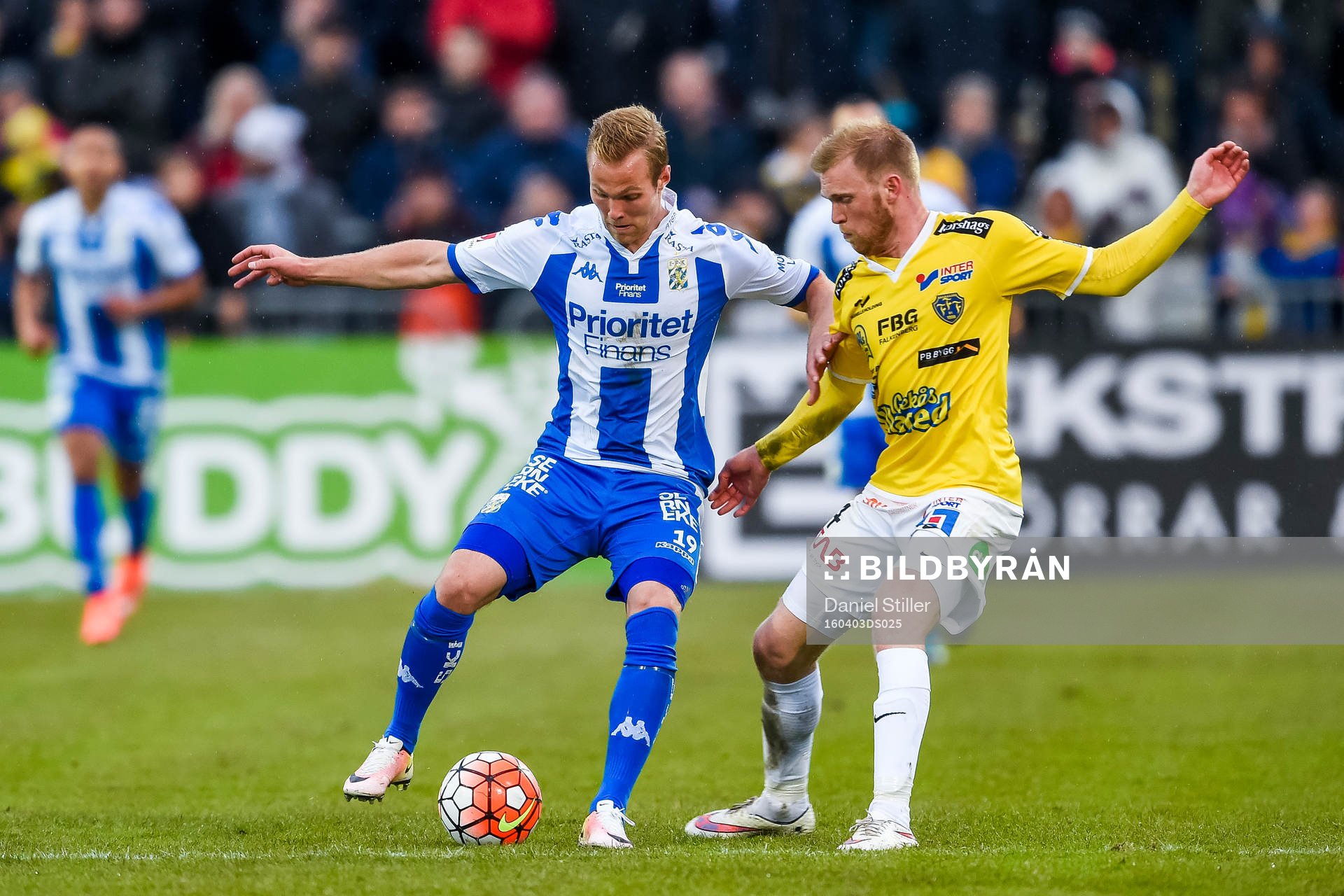 IFK Göteborgs Gustav Engvall och Falkenbergs Per Karlsson