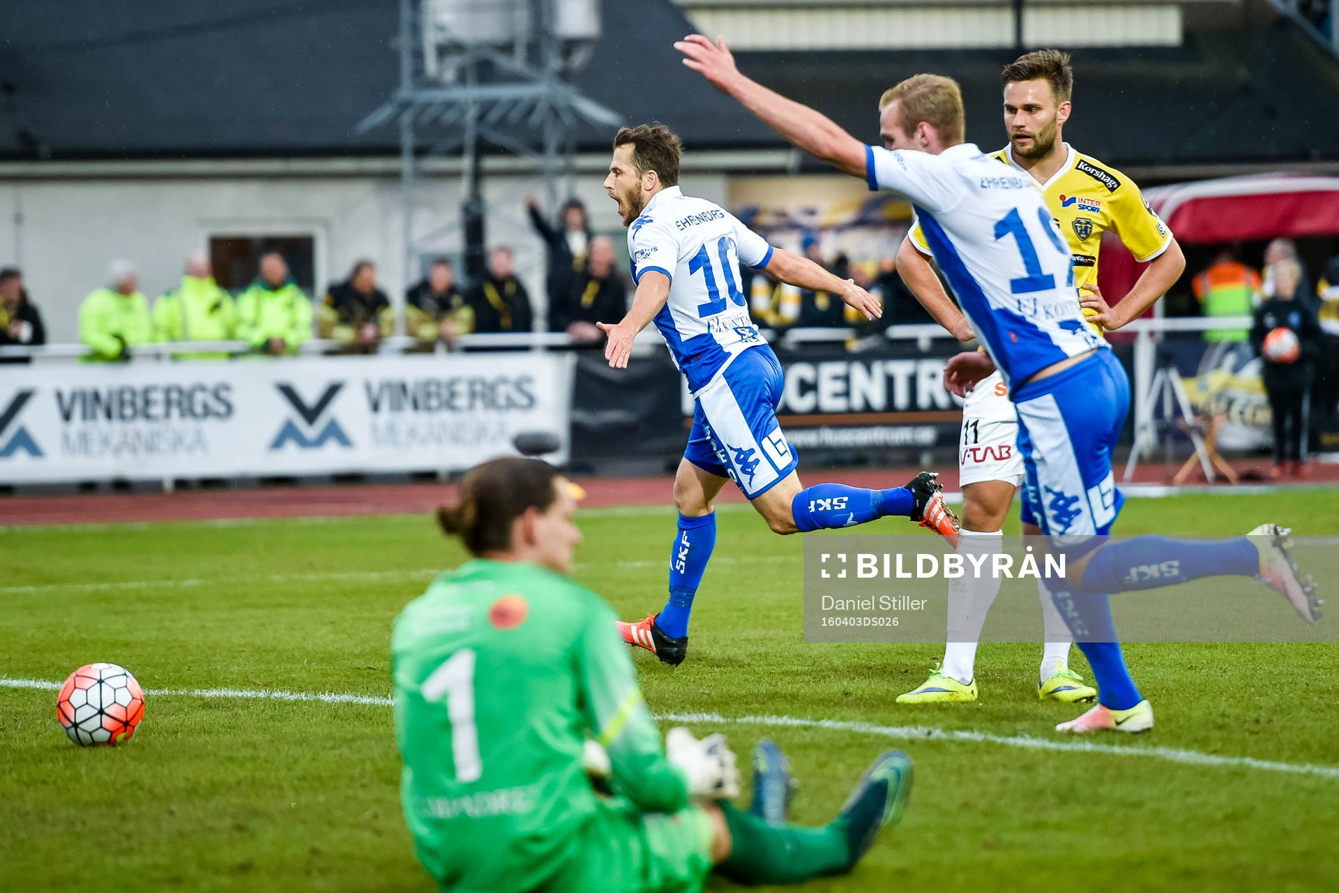 IFK Göteborgs Tobias Hysén jublar