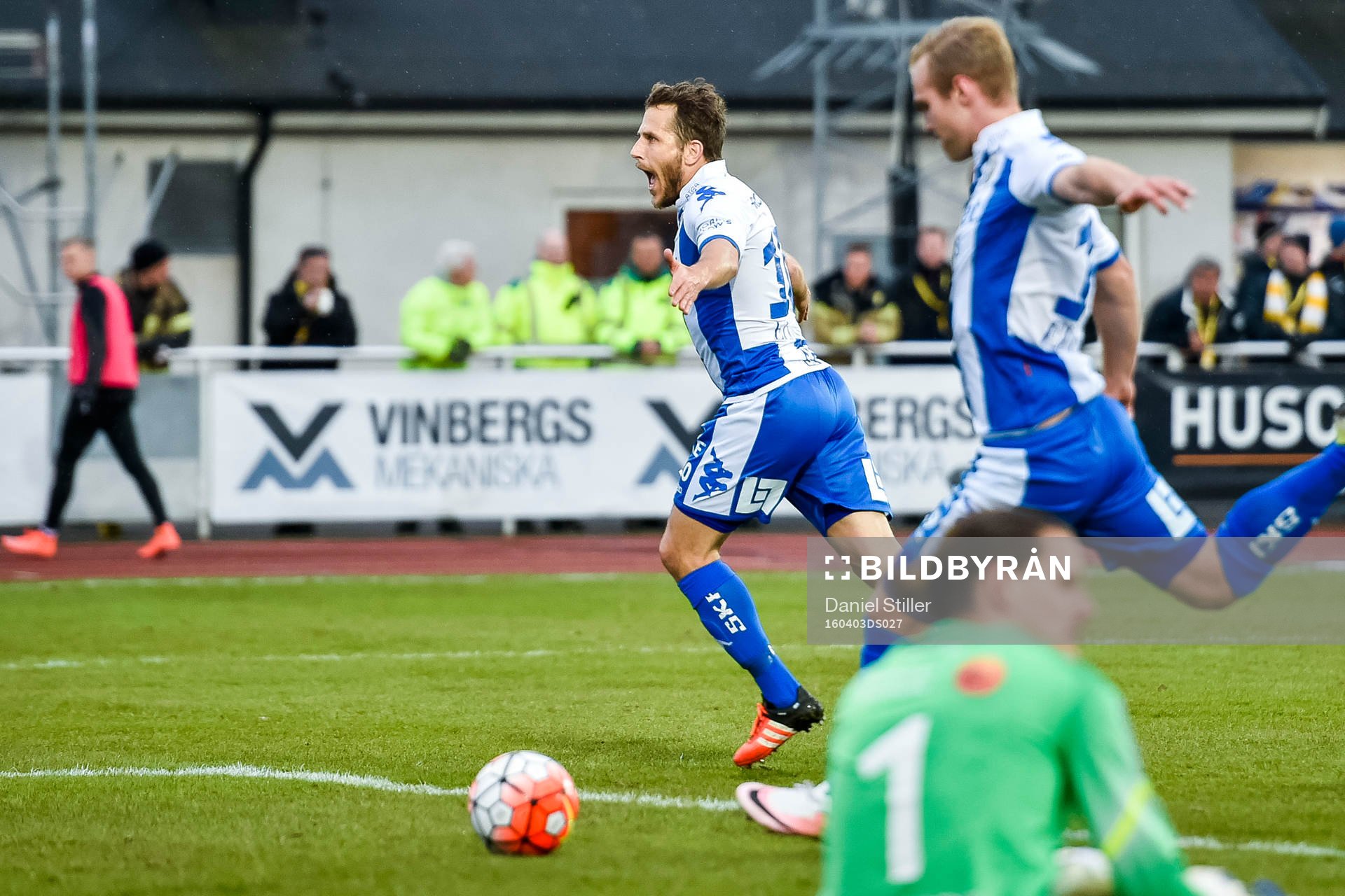 IFK Göteborgs Tobias Hysén jublar