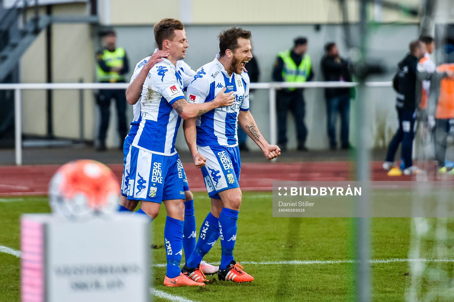 IFK Göteborgs Tobias Hysén jublar