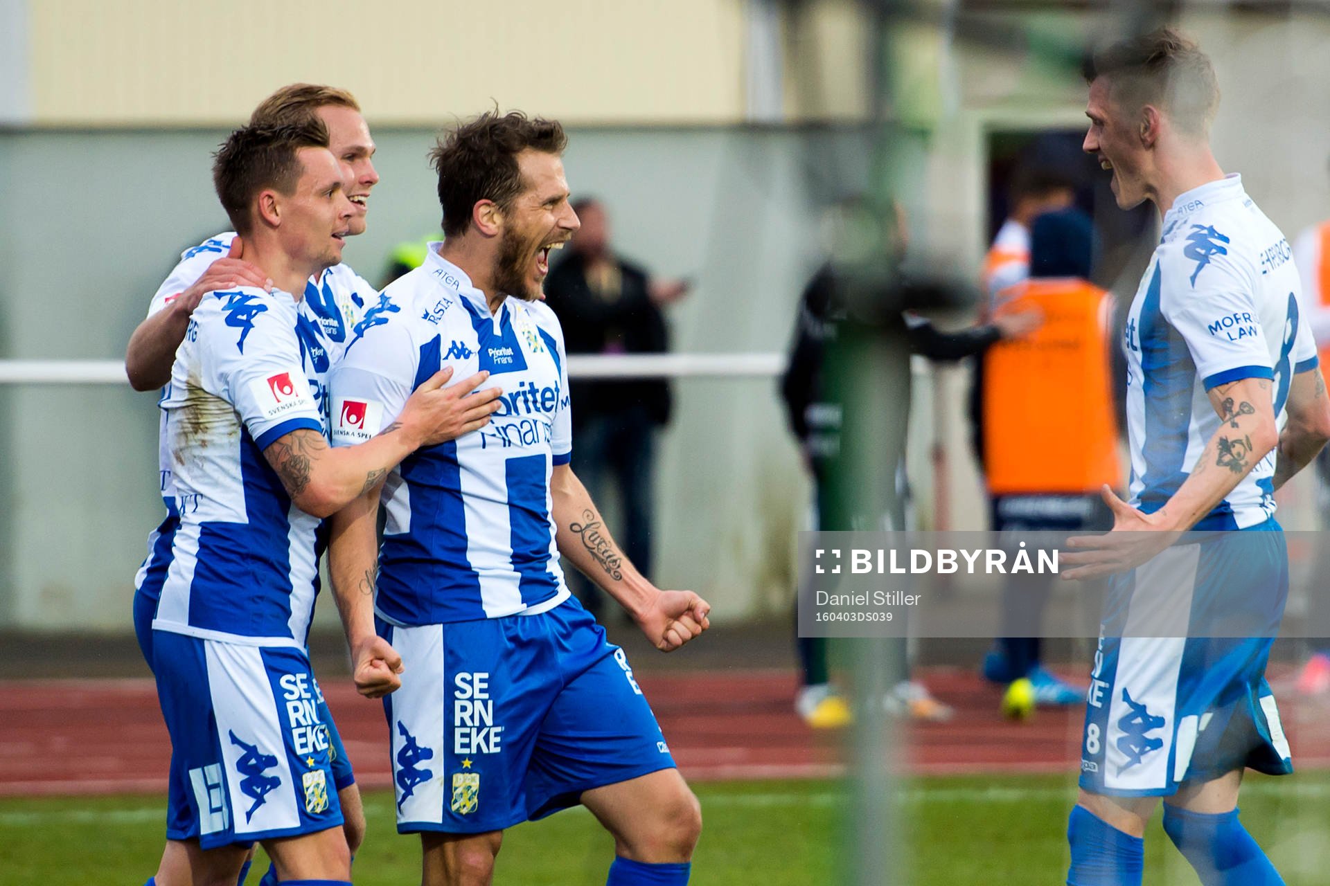 IFK Göteborgs Tobias Hysén jublar