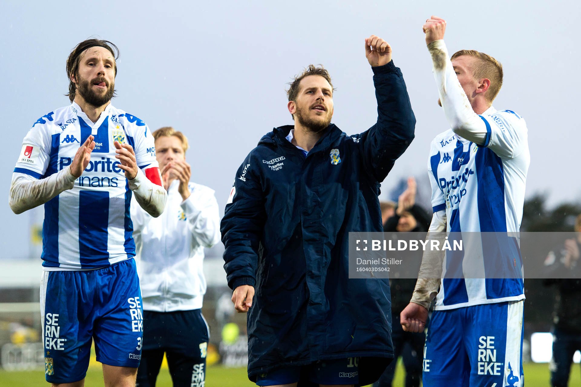 IFK Göteborgs Mattias Bjärsmyr, Tobias Hysén och