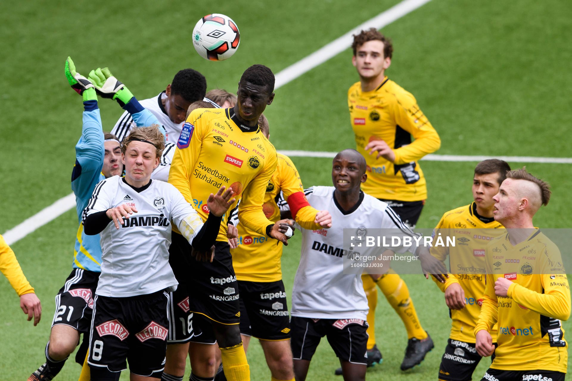 Kamp i Motalas straffområde vid hörna