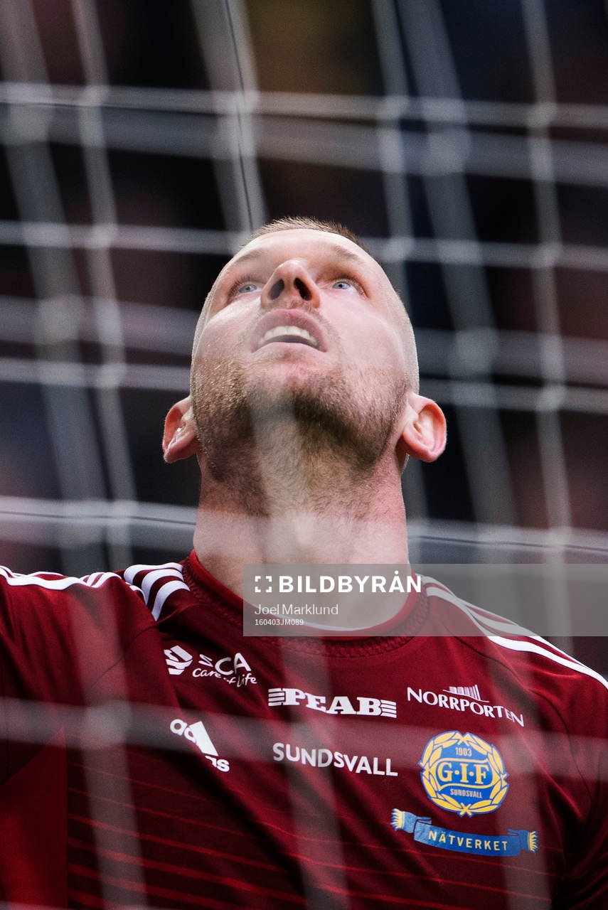 Sundsvalls målvakt Tommy Naurin