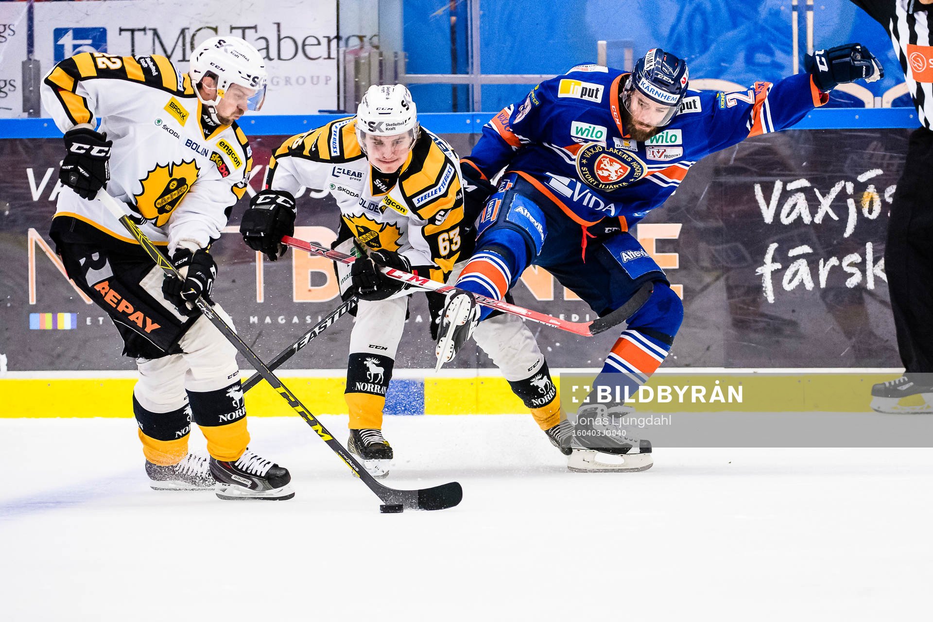 Skellefteås Janne Pesonen och Sebastian Aho