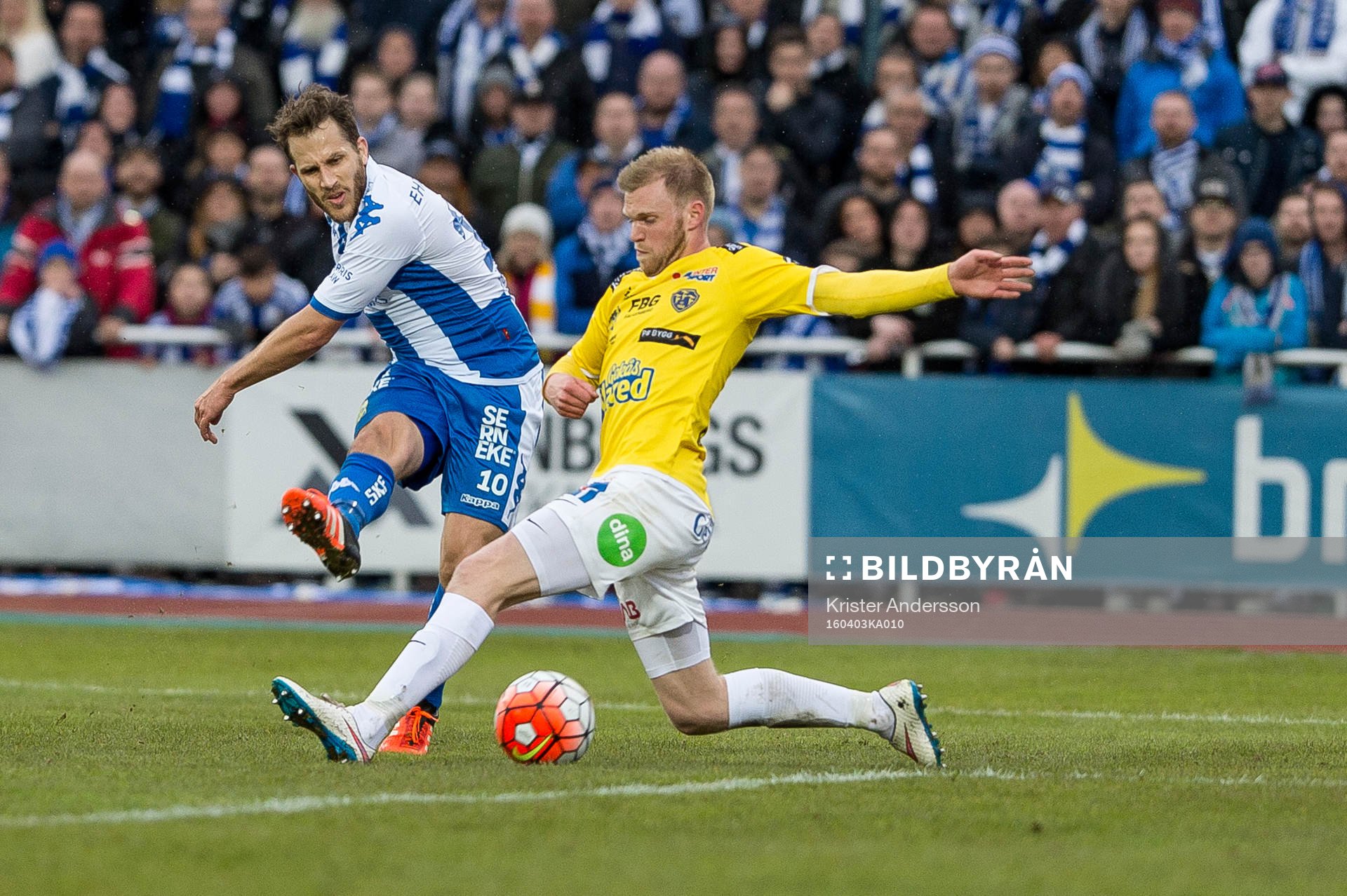 IFK Göteborgs Tobias Hysén gör 0-2