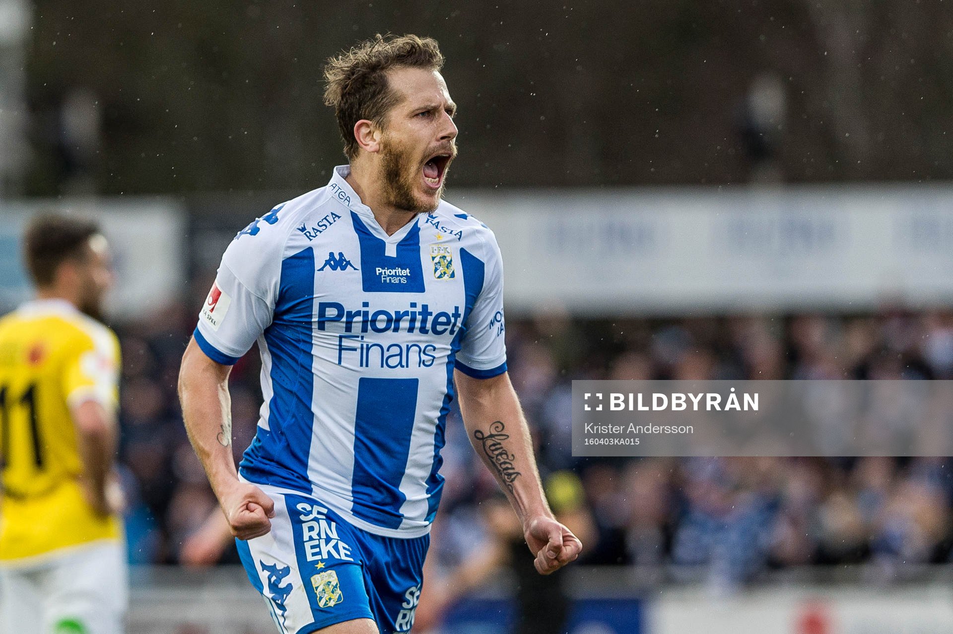 IFK Göteborgs Tobias Hysén jublar