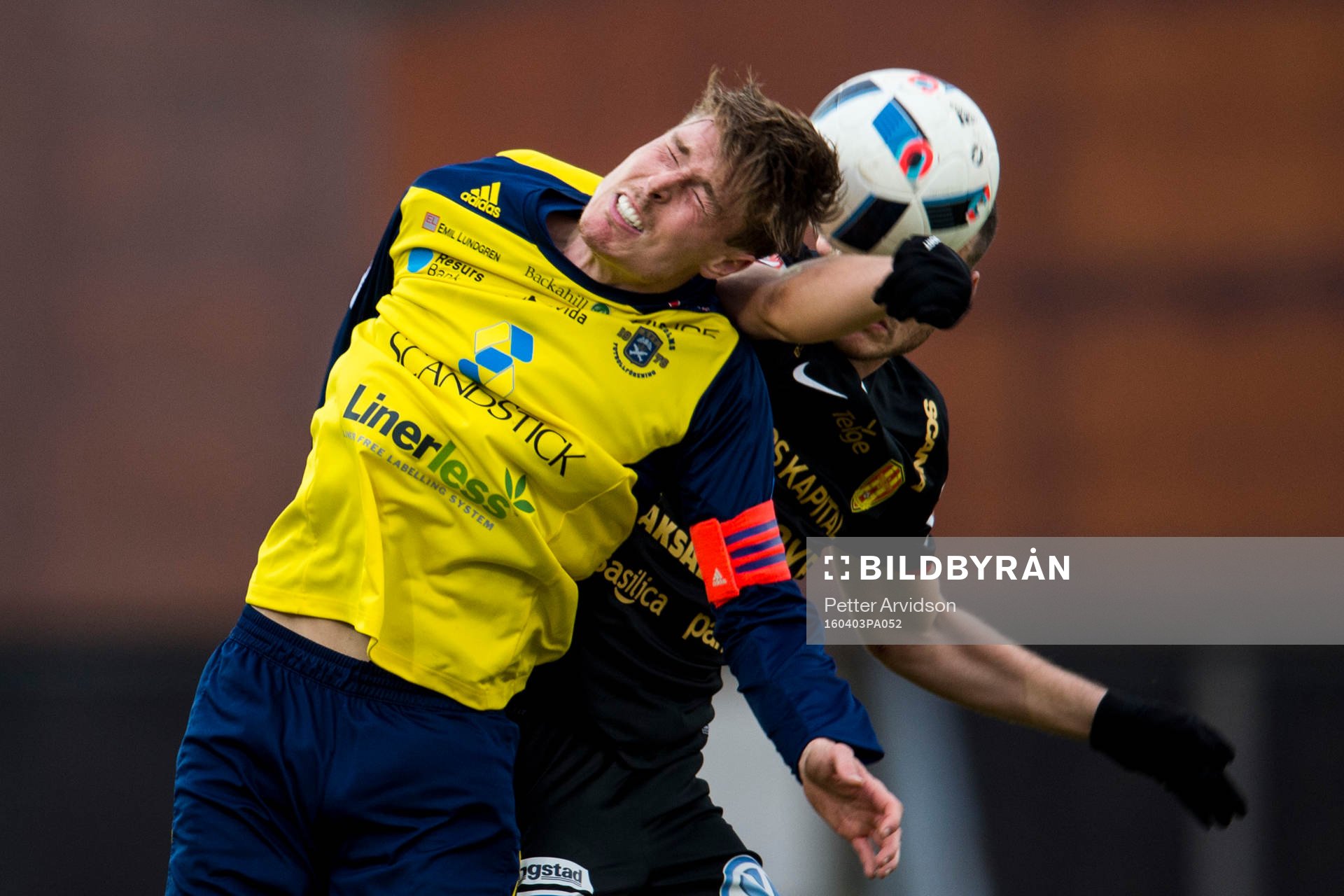 Ängelholms Marcus Bernholtz och Syrianskas Daniel Nilsson