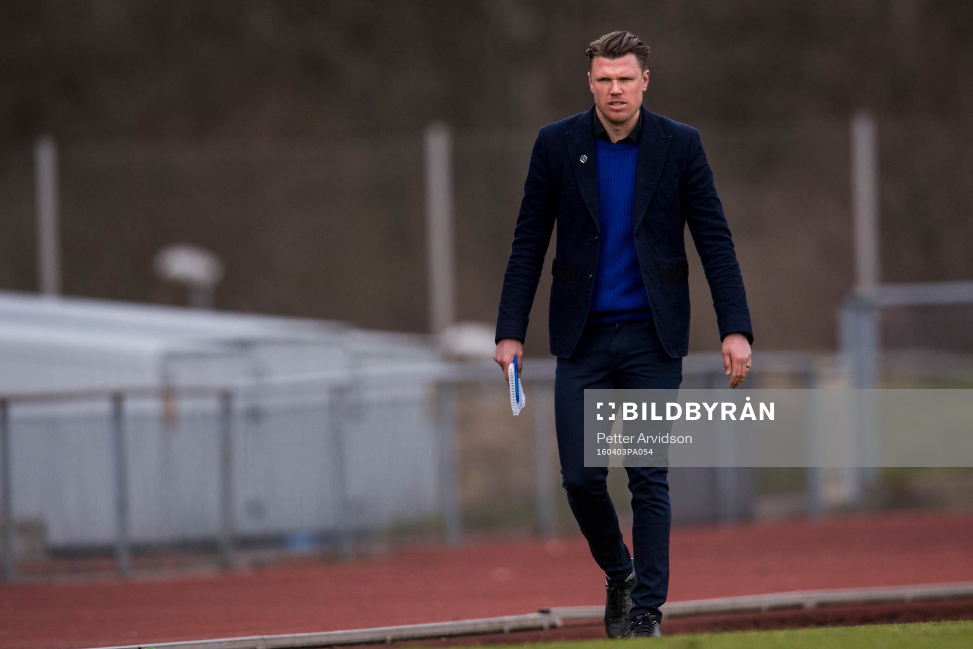 Ängelholms tränare Christian Järdler