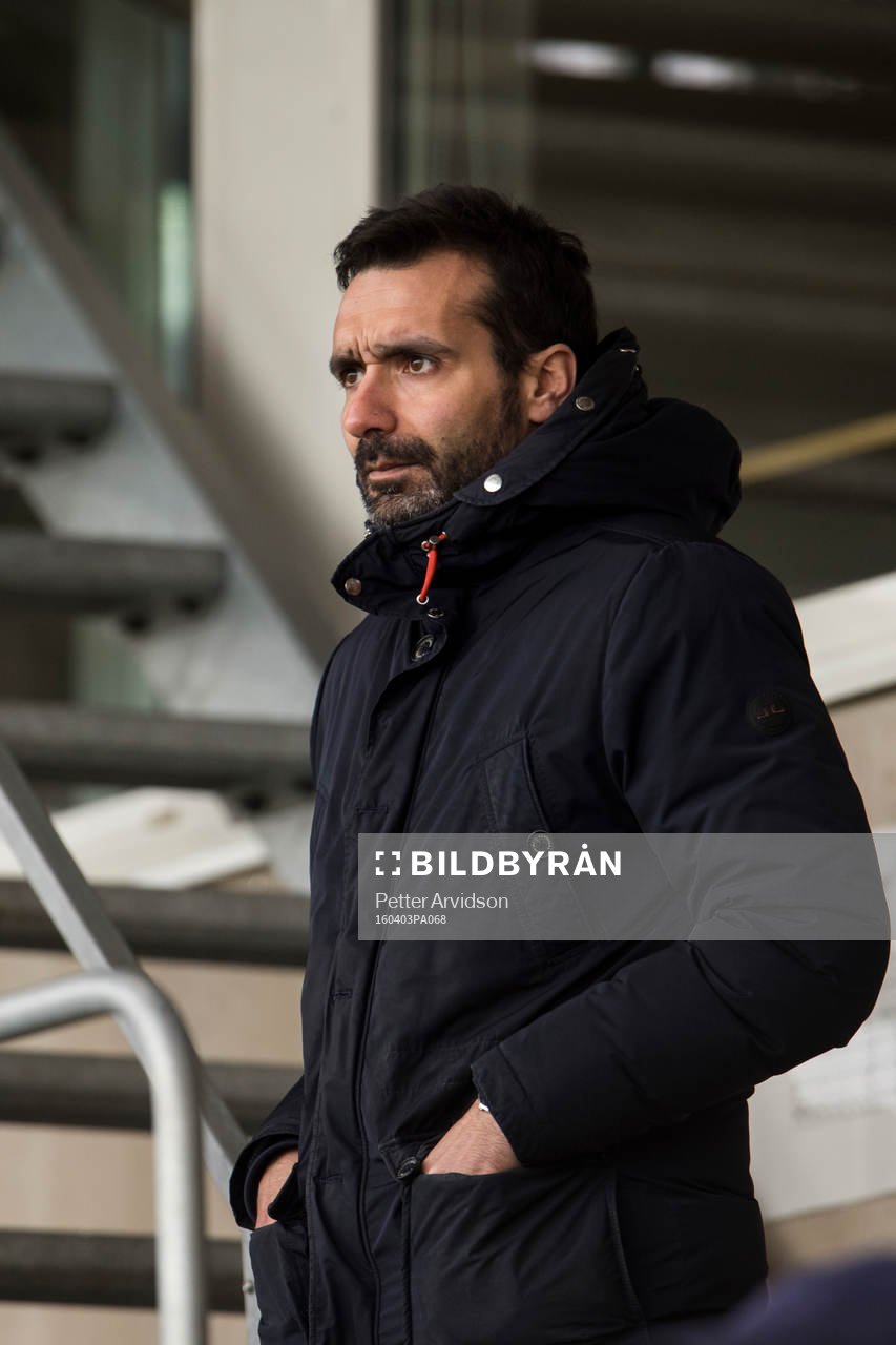 Ängelholms sportchef Stavros Papadopoulos
