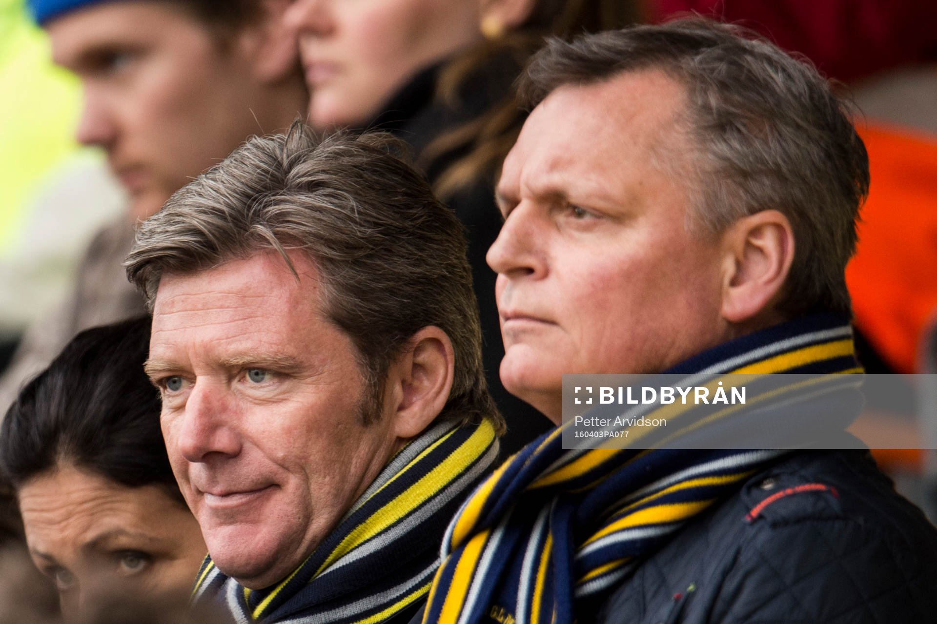 Mikael Modig styrelseledamot och Ingvar Johansson vice