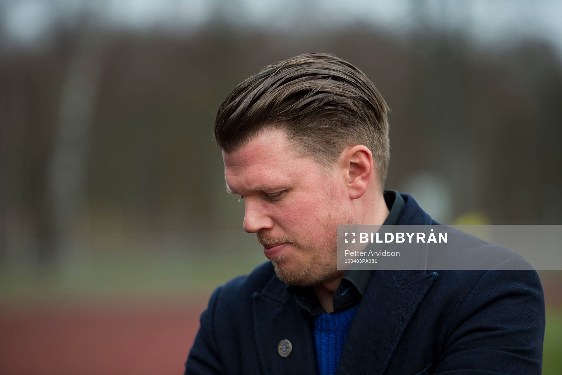 Ängelholms tränare Christian Järdler