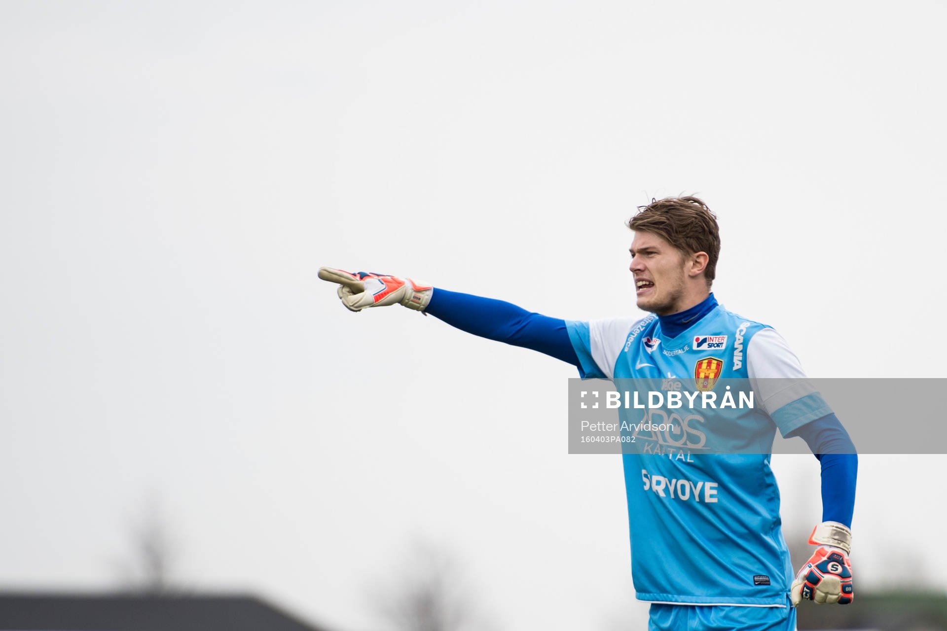 Syrianskas målvakt Hampus Elgan