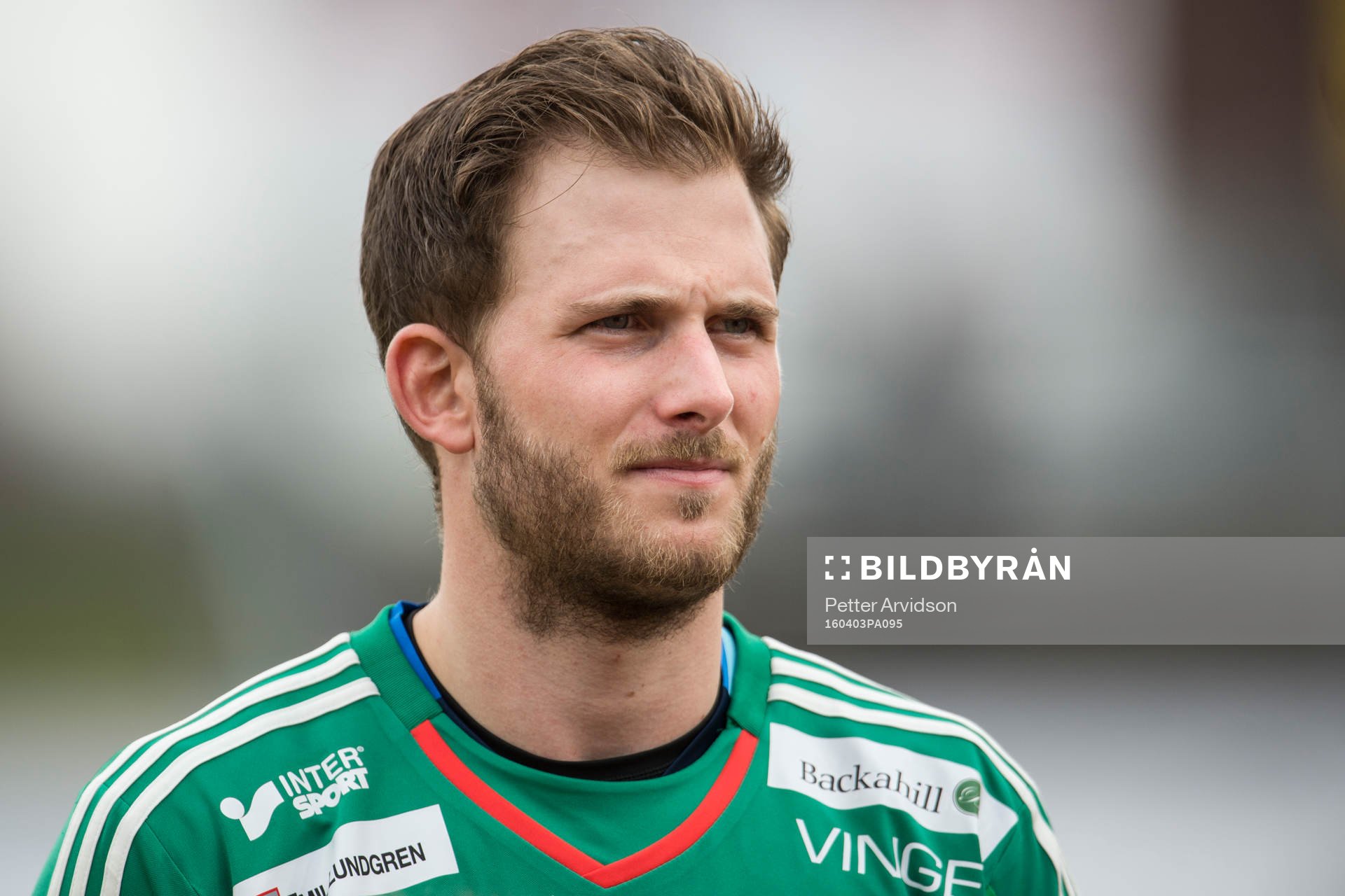 Ängelholms målvakt Carl Lindell