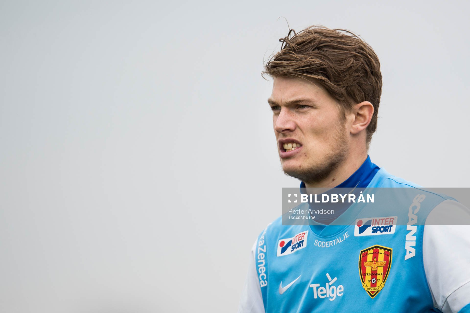Syrianskas målvakt Hampus Elgan
