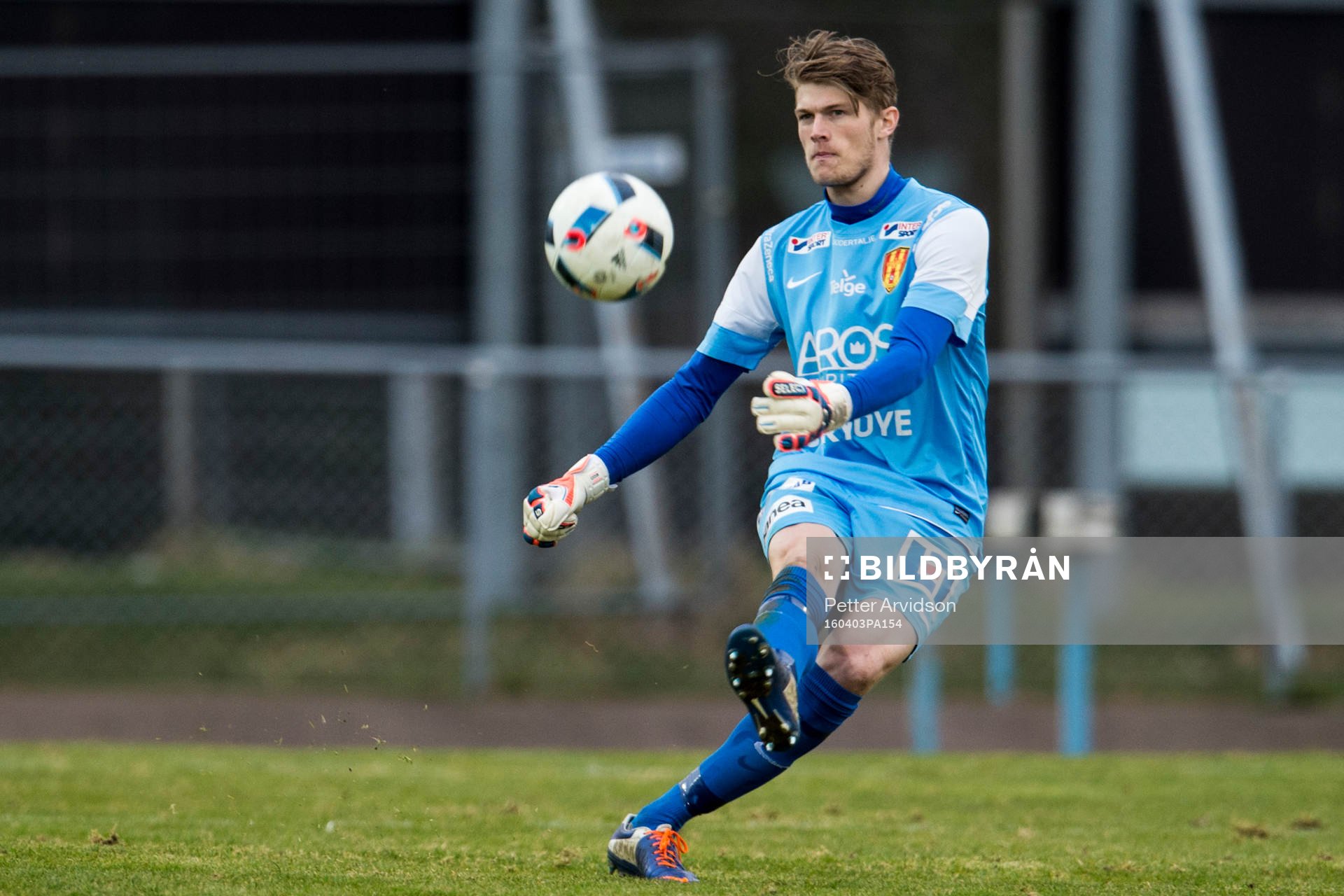 Syrianskas målvakt Hampus Elgan