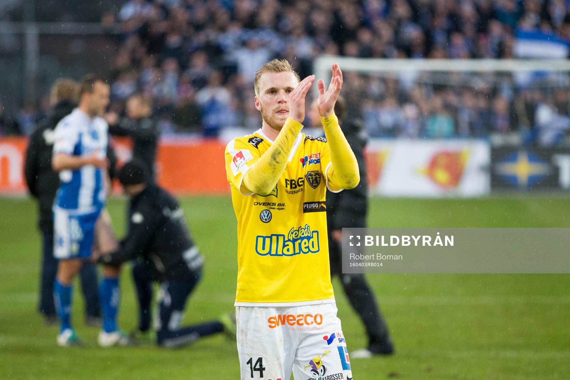Falkenbergs Per Karlsson deppar och tackar publiken