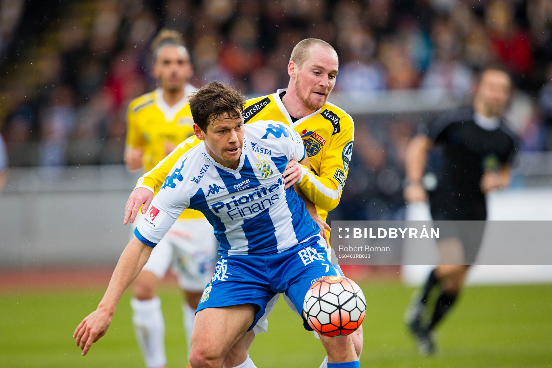 IFK Göteborgs Mads Winther Albaek och Falkenbergs