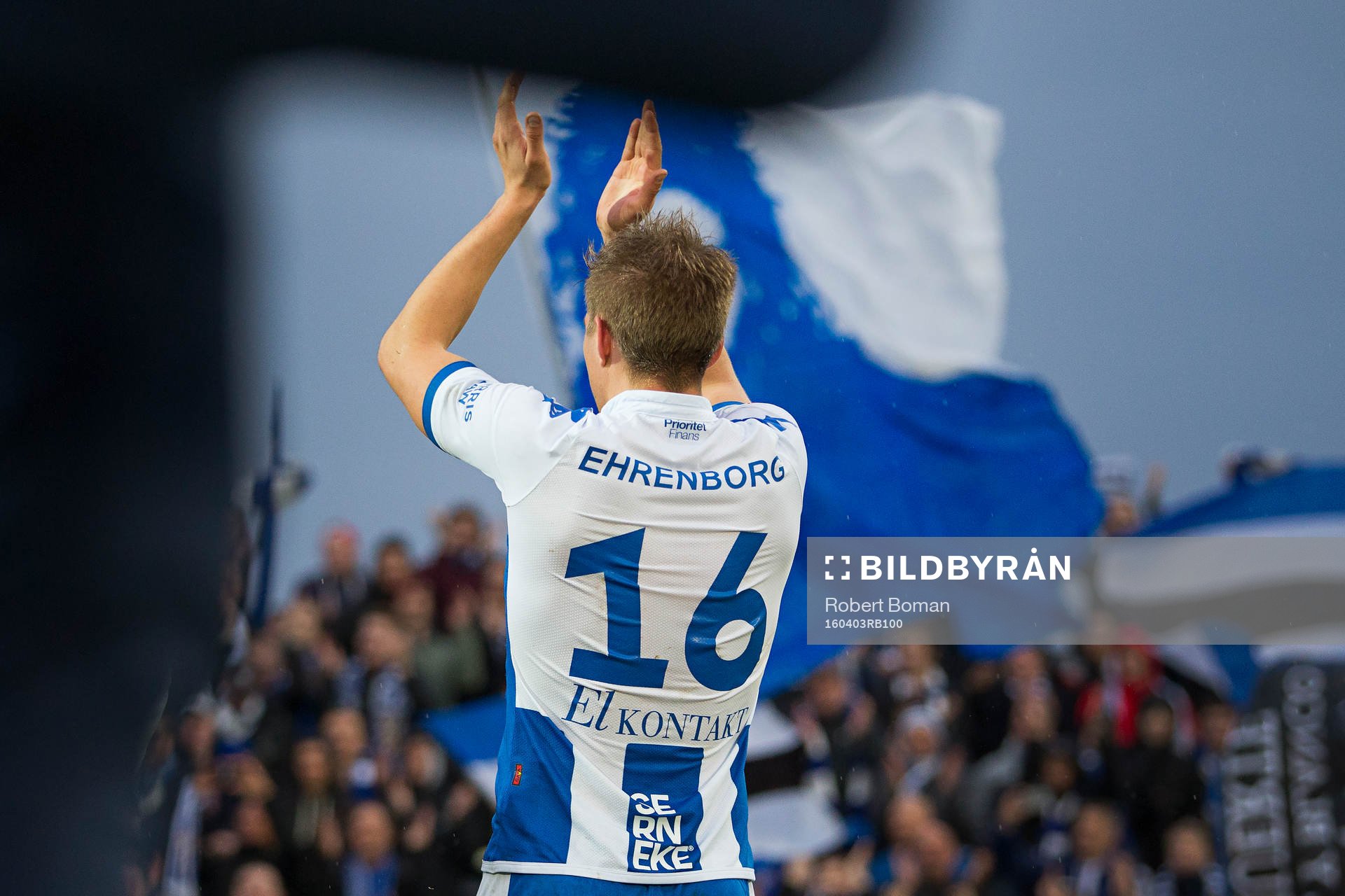 IFK Göteborgs Mikael Boman jublar