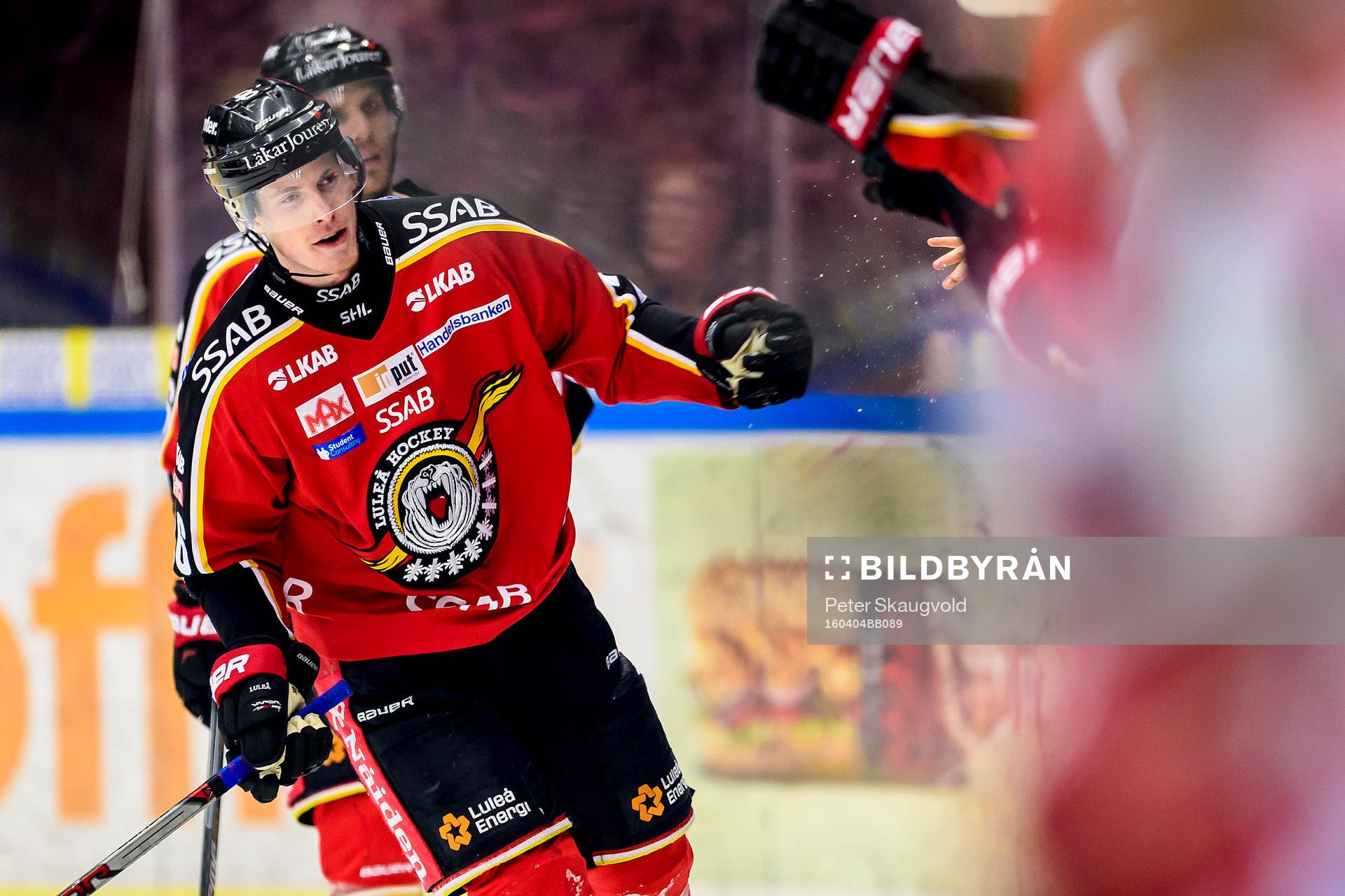 Luleås Peter Cehlarik jublar
