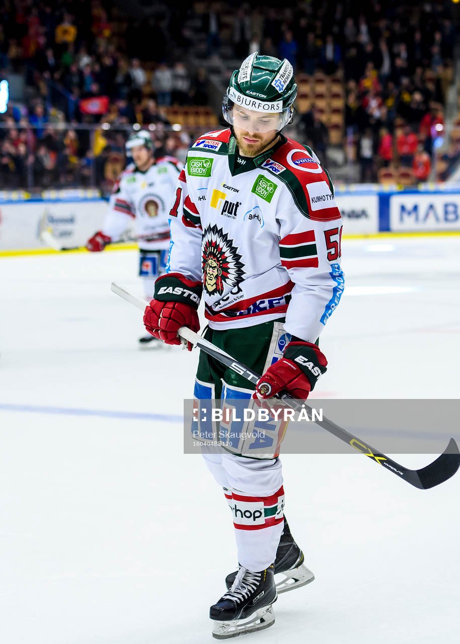 Frölundas Mats Rosseli Olsen deppar