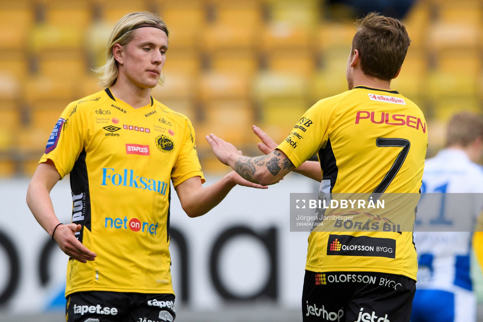 Elfsborgs Thomas Kind Bendiksen gör 1-0 på straff och