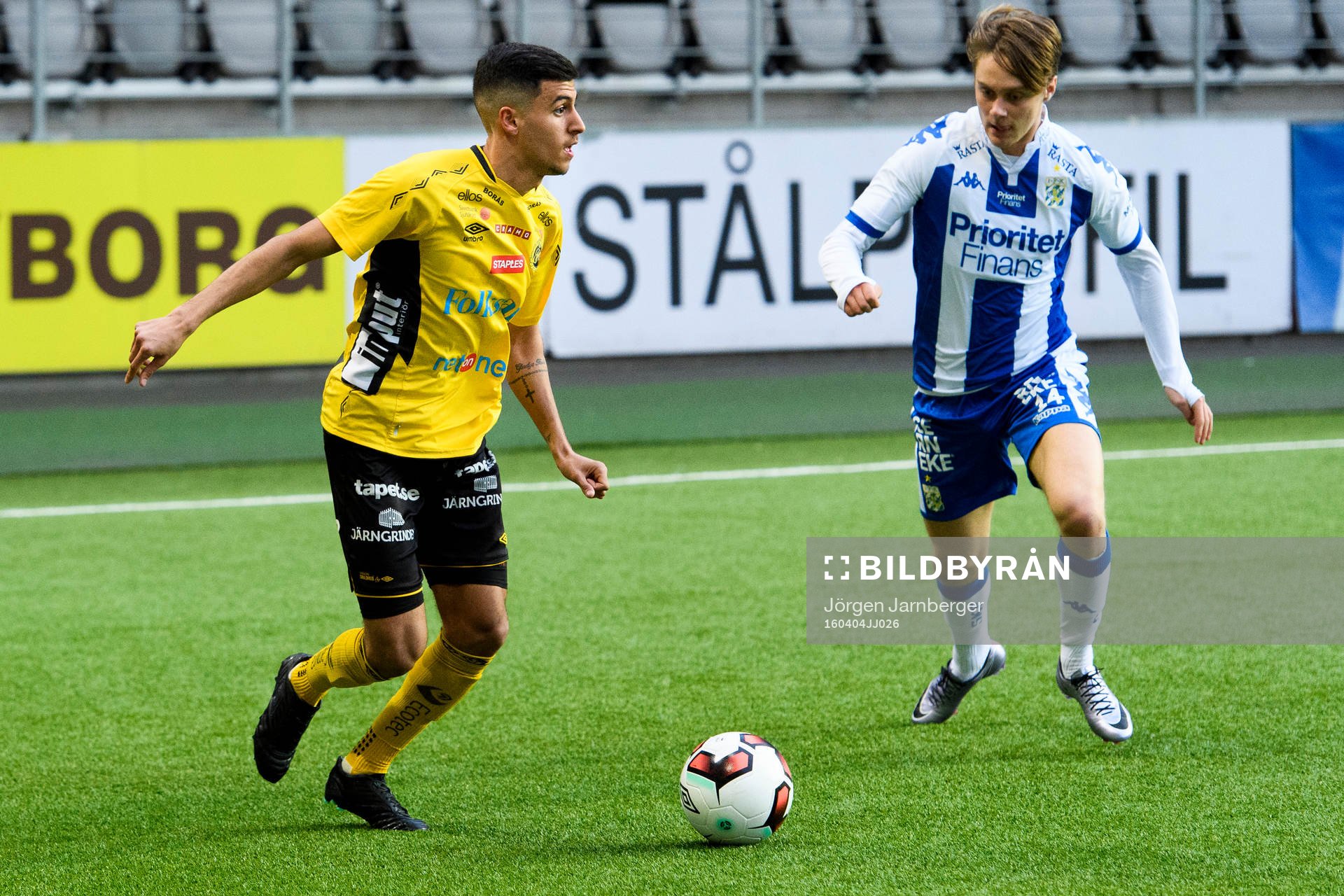 Elfsborgs Rami Kaib och IFK Göteborgs Isak Edlund