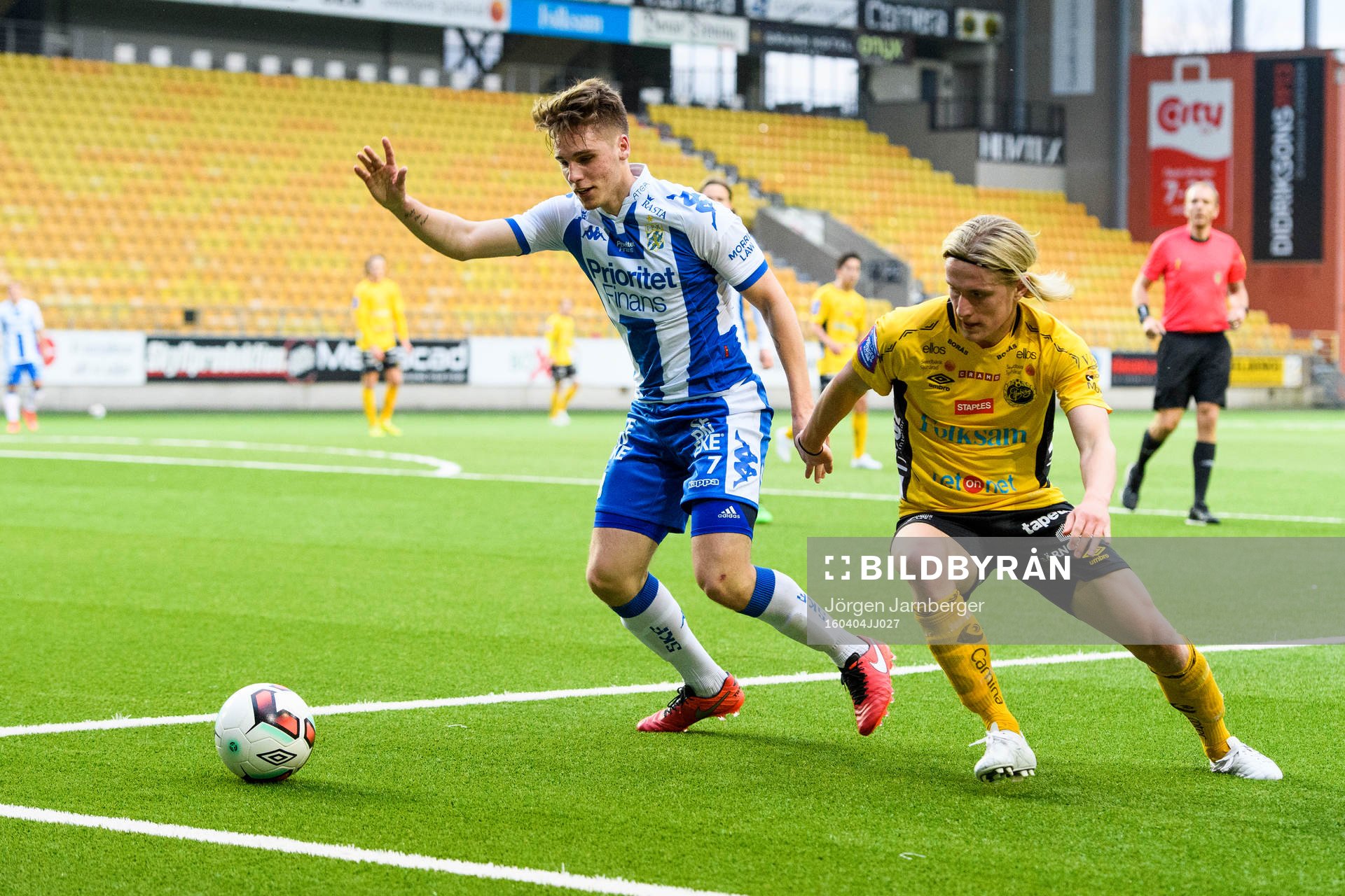 IFK Göteborgs Richard Cindric och Elfsborgs Viktor