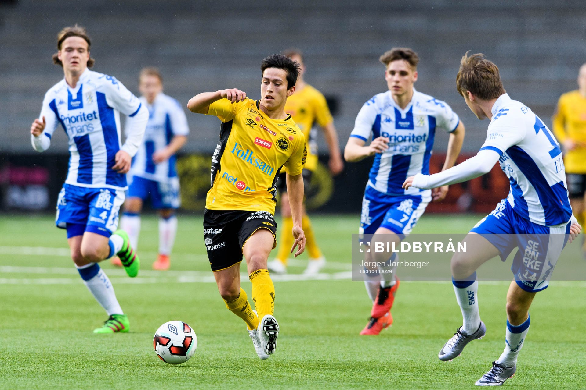 Elfsborgs Sebastian Loyola Nydén och IFK Göteborgs August