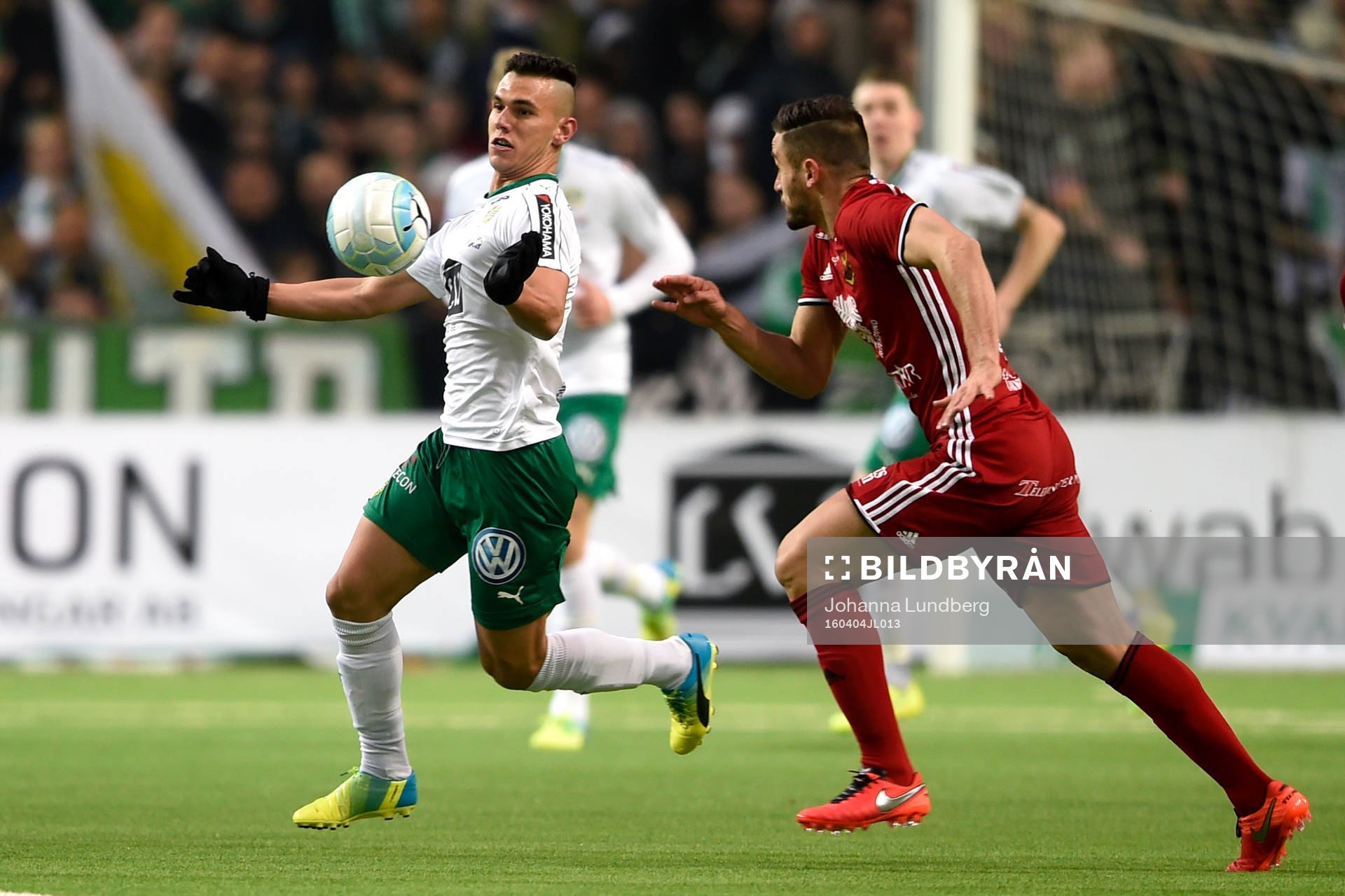 Hammarbys Alexssander Medeiros de Azeredo och Östersunds