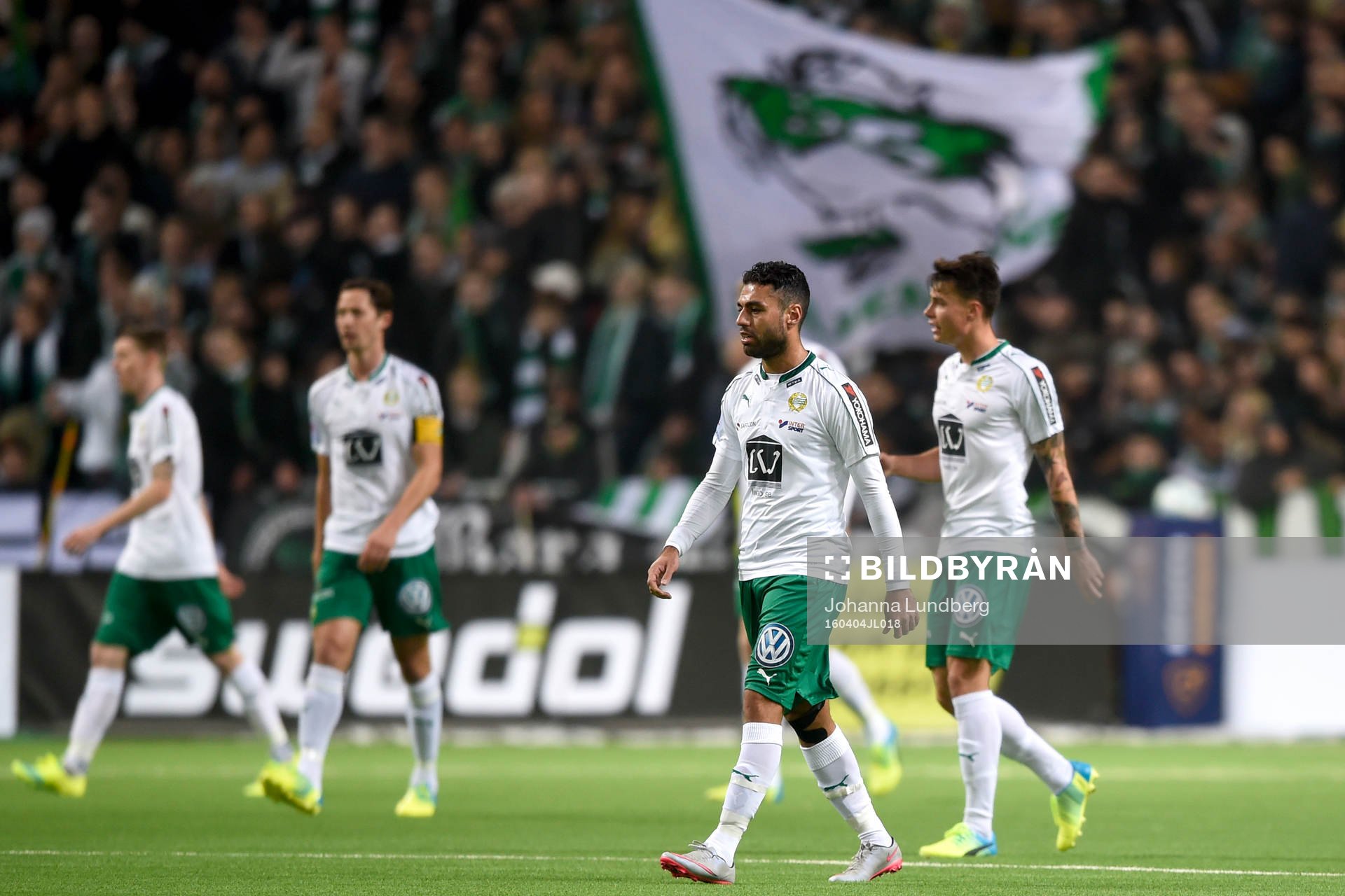 Hammarbys spelare deppar