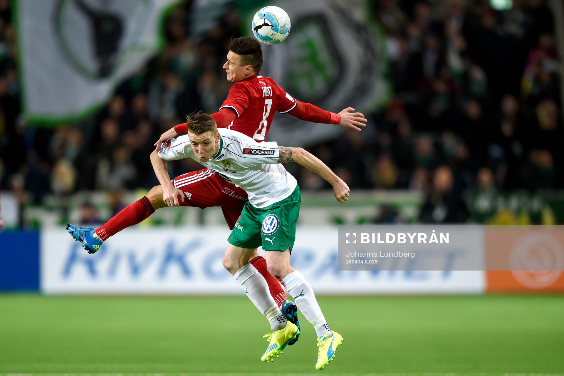 Östersunds Jamie Hopcutt och Hammarbys Birkir Már