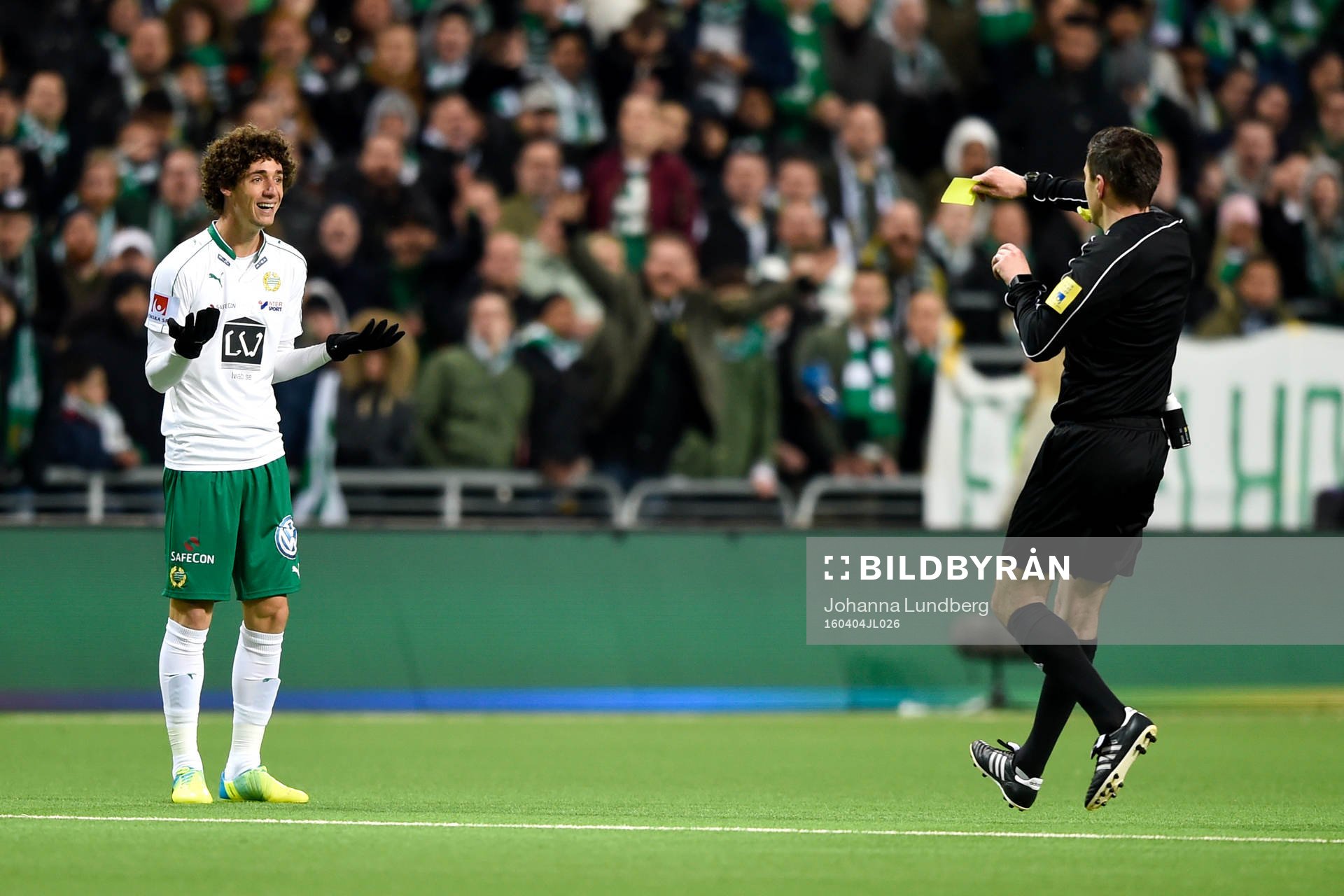 Hammarbys Romulo Cabral Pereira Pinto hinner vara inne på