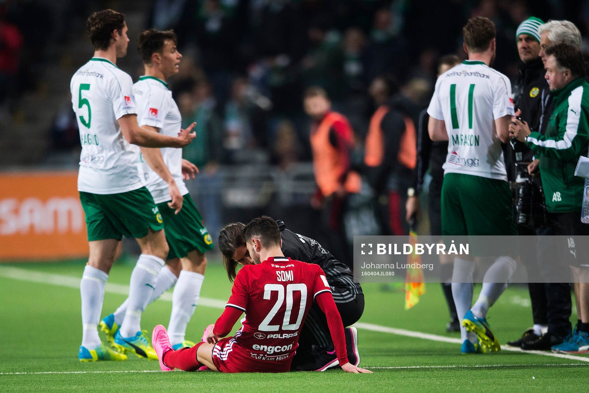 Östersunds Gabriel Somi får vård
