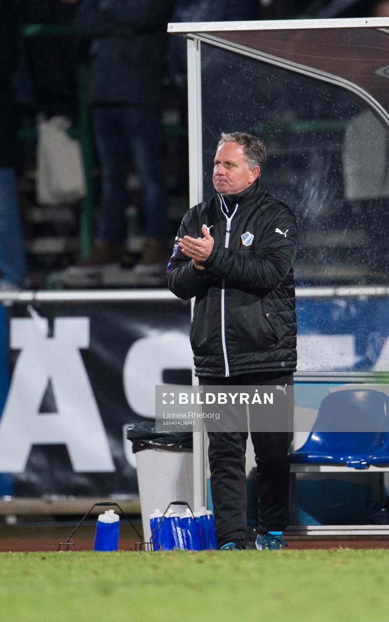 Halmstads tränare Jan Jönsson