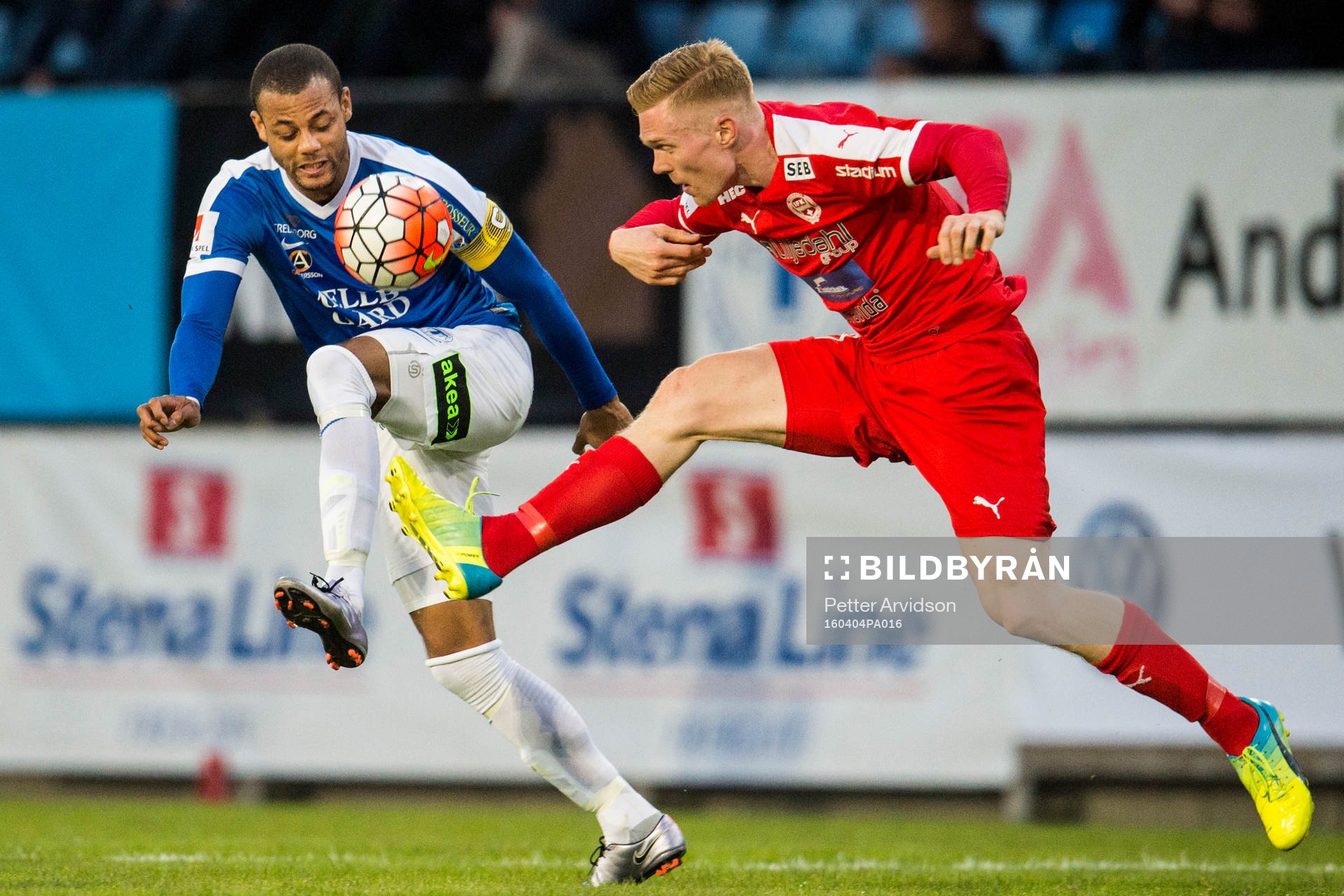 Trelleborgs Salif Camara Jönsson och Värnamos David