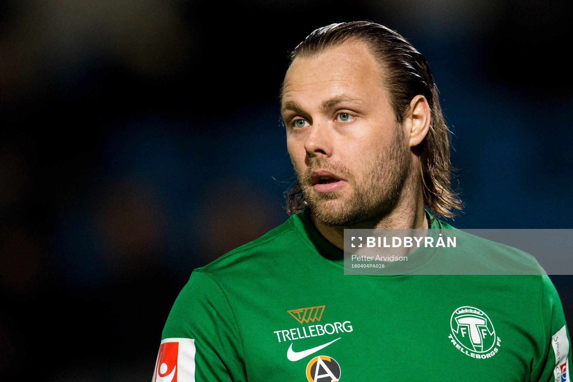Trelleborgs målvakt Fredrik Persson
