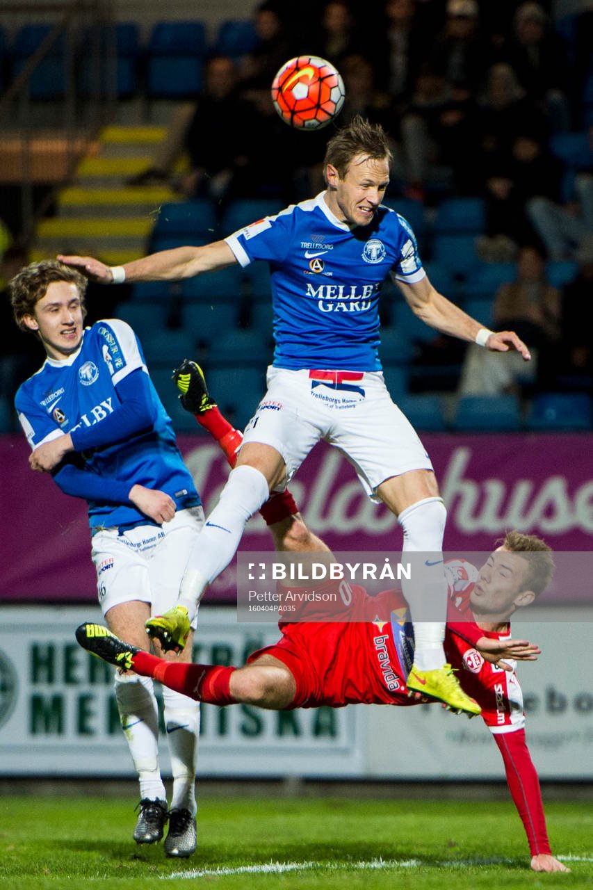 Trelleborgs Linus Fridolf och Magnus Andersson