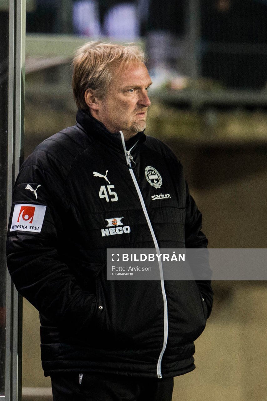 Värnamos tränare Peter Kuno Johansson