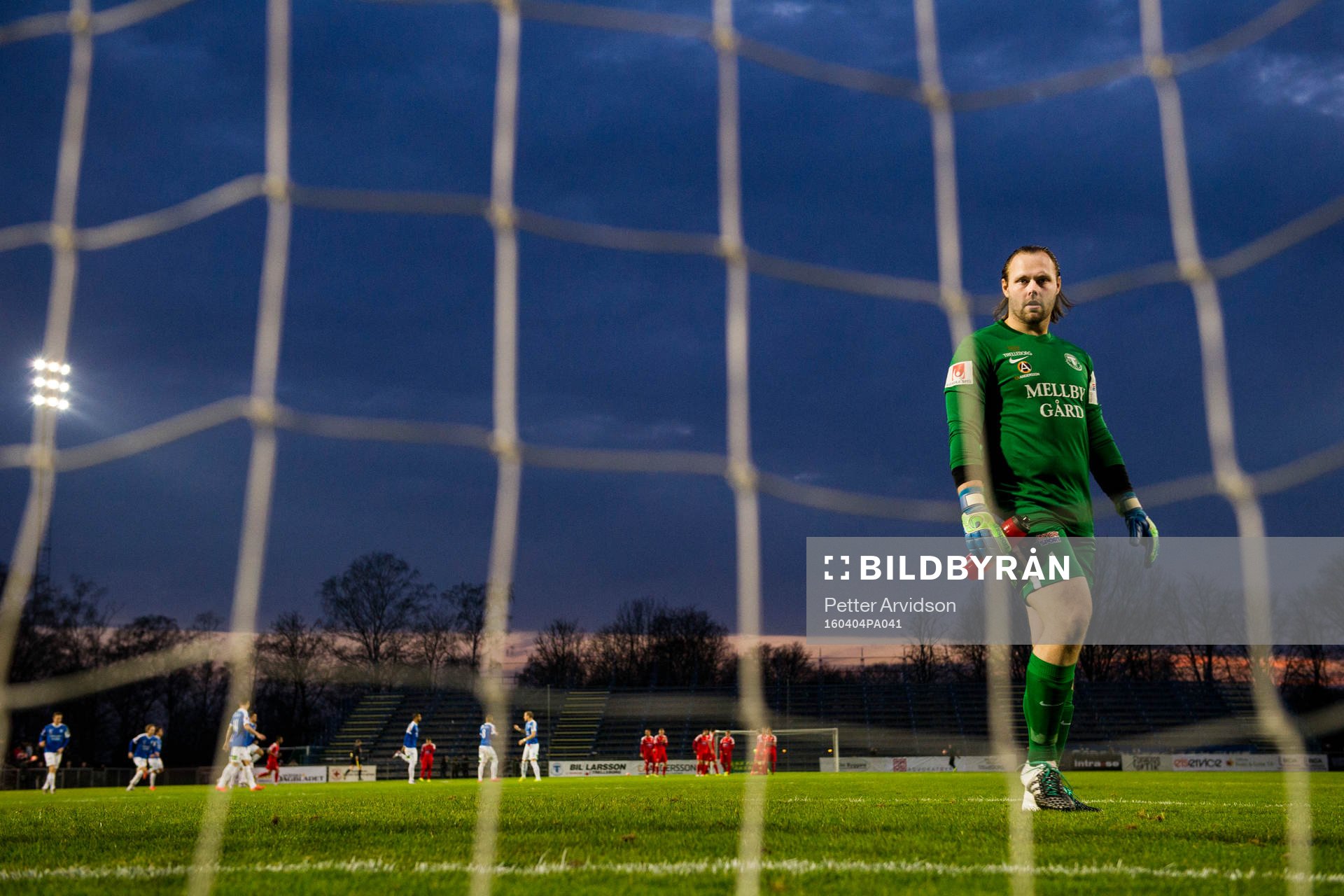 Trelleborgs målvakt Fredrik Persson