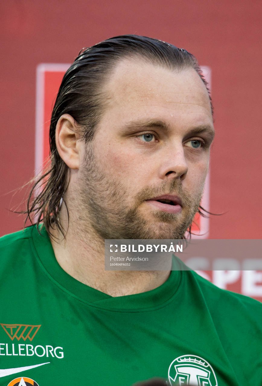 Trelleborgs målvakt Fredrik Persson