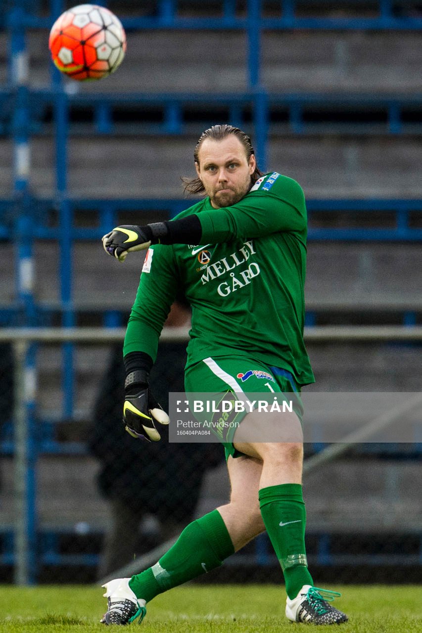 Trelleborgs målvakt Fredrik Persson