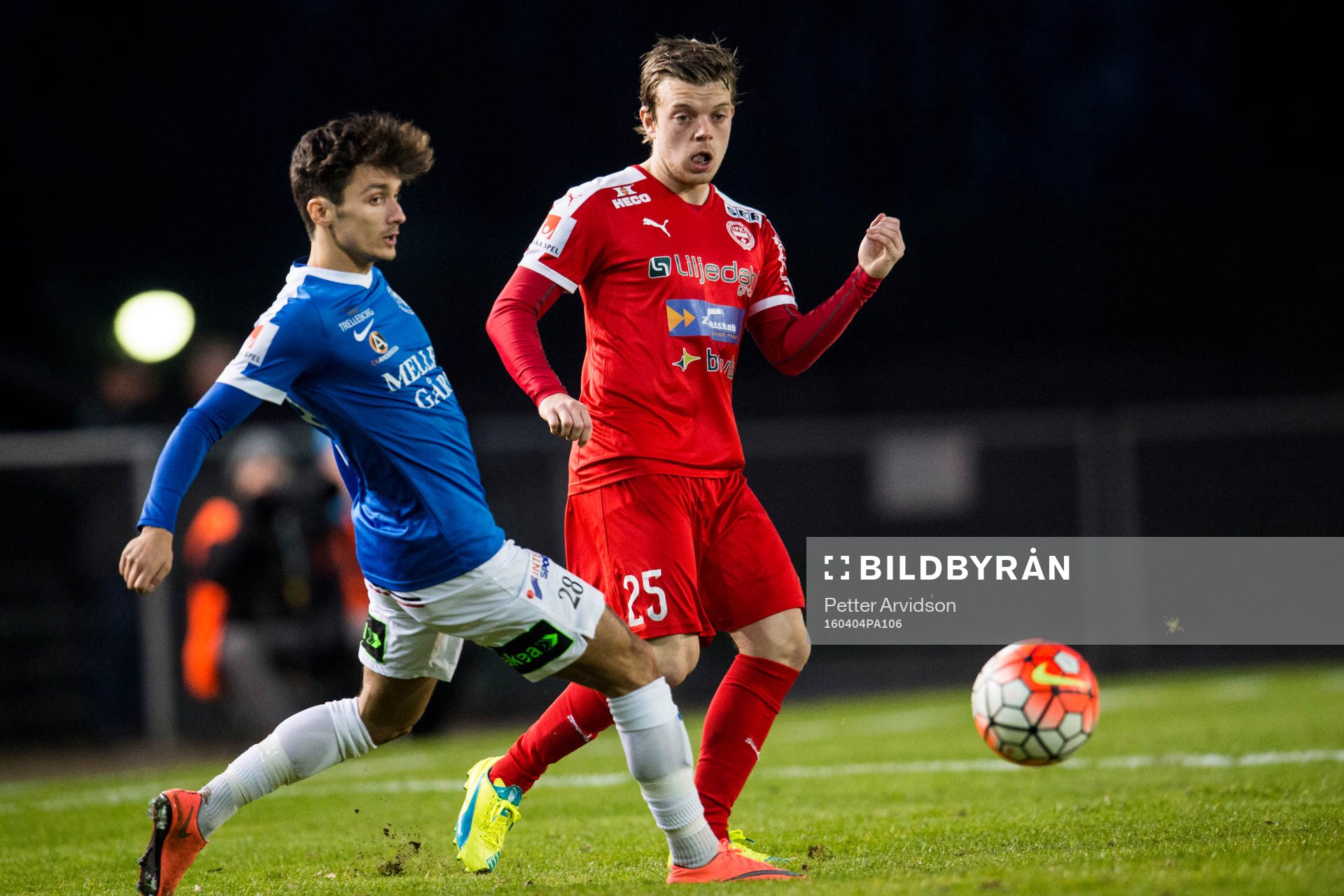 Trelleborgs Furkan Motori och Värnamos Victor Nilsson