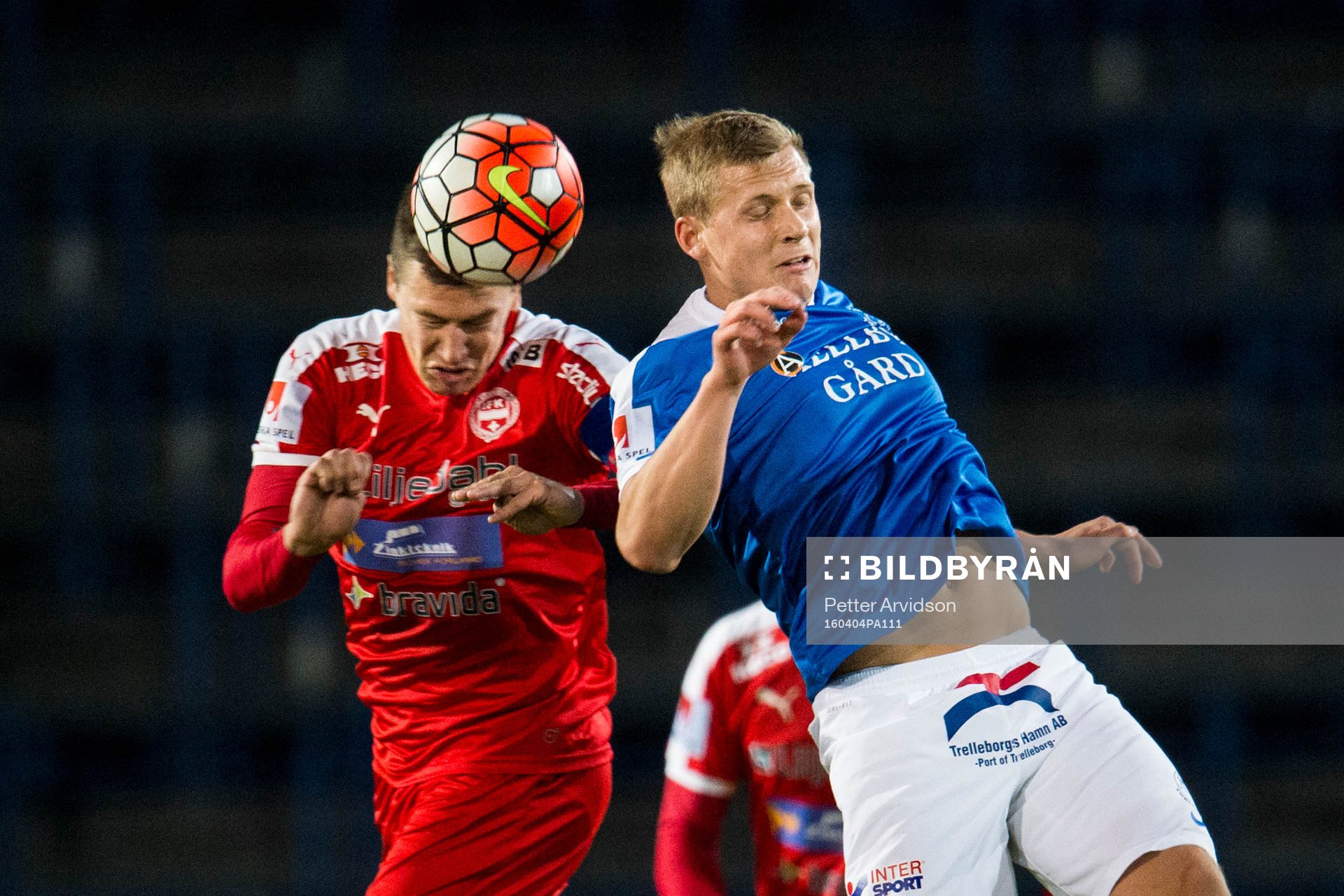 Värnamos Martin Claesson och Trelleborgs Erik Andersson