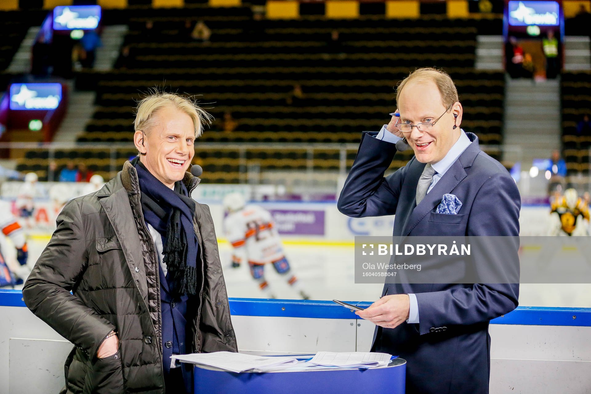 Cmores expert Niklas Wikegård och Lasse Granqvist