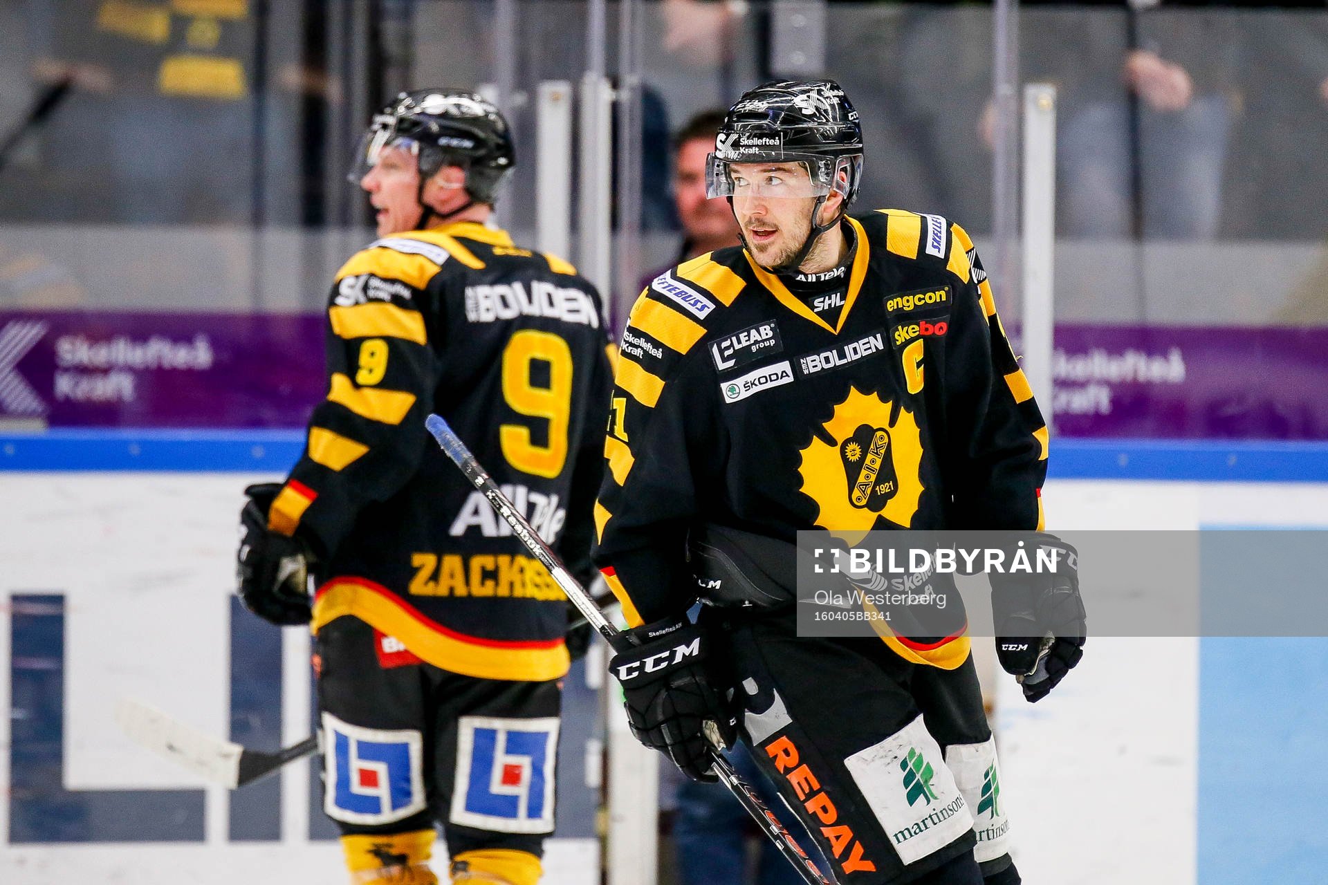 Skellefteås Jimmie Ericsson och Patrik Zackrisson