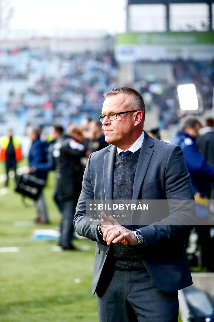Norrköpings tränare Jan Andersson