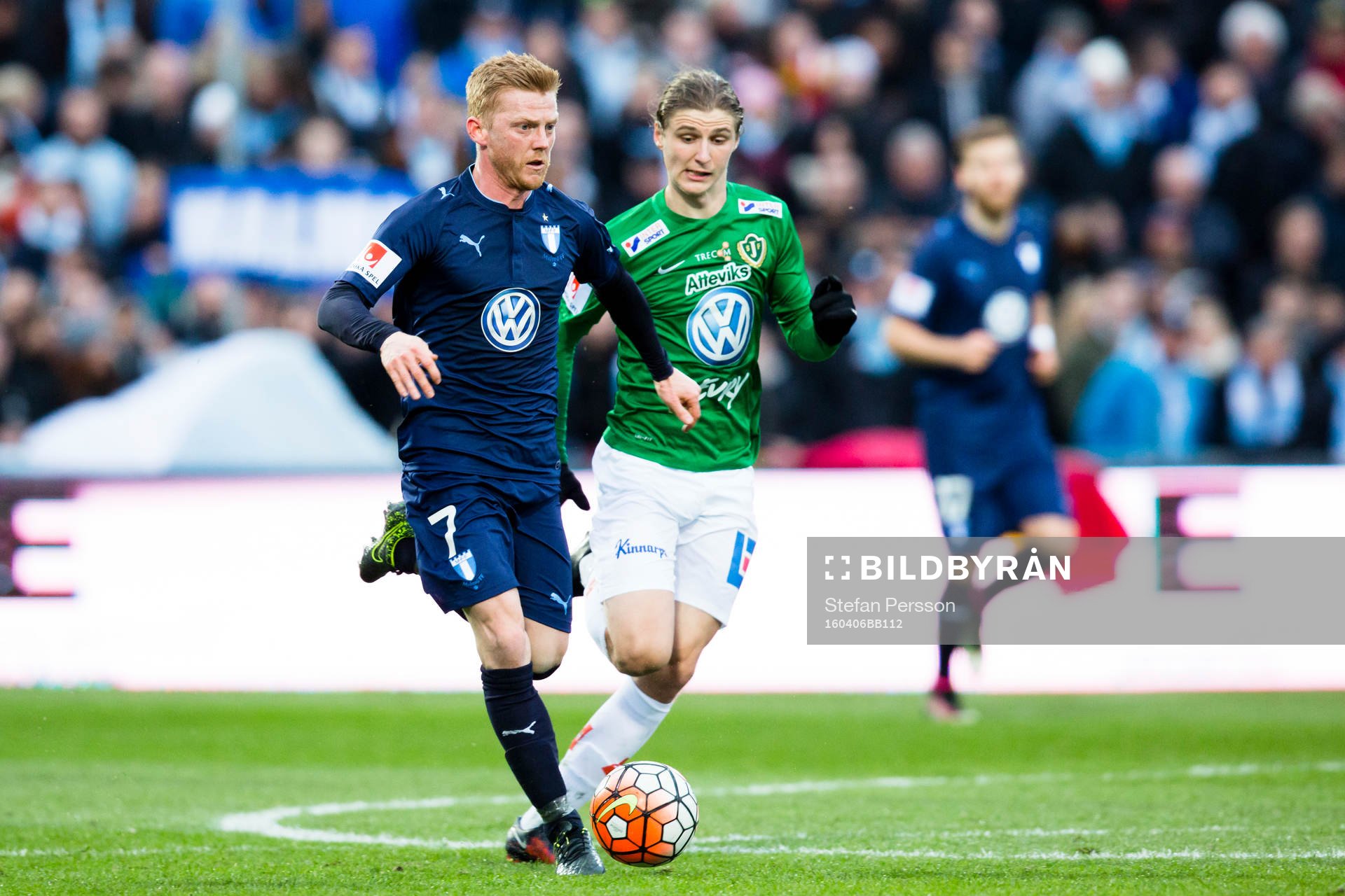 Malmö FFs Anders Christiansen mot Jönköpings Pawel